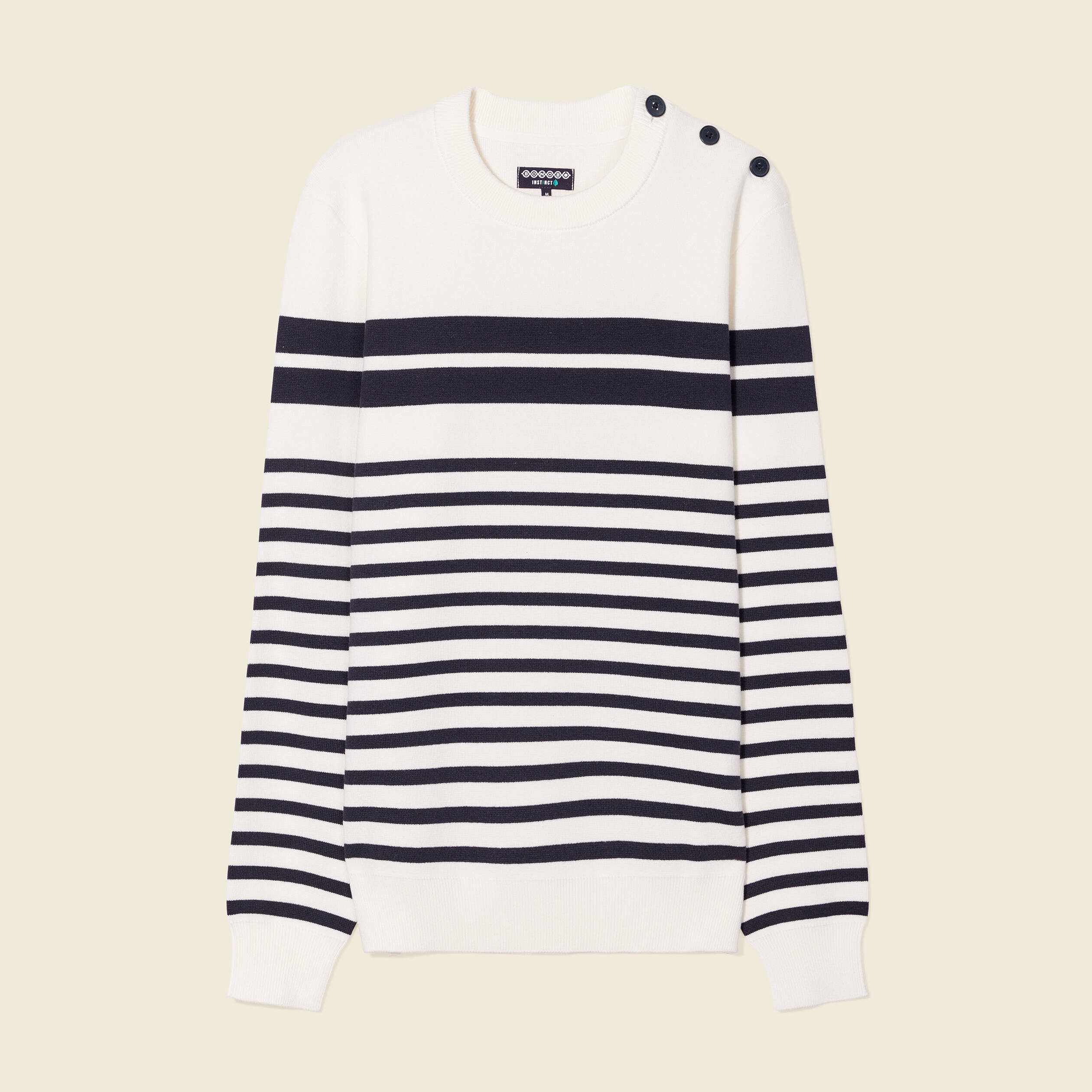 pull eco responsable ecru homme Pull éco-responsable ecru homme