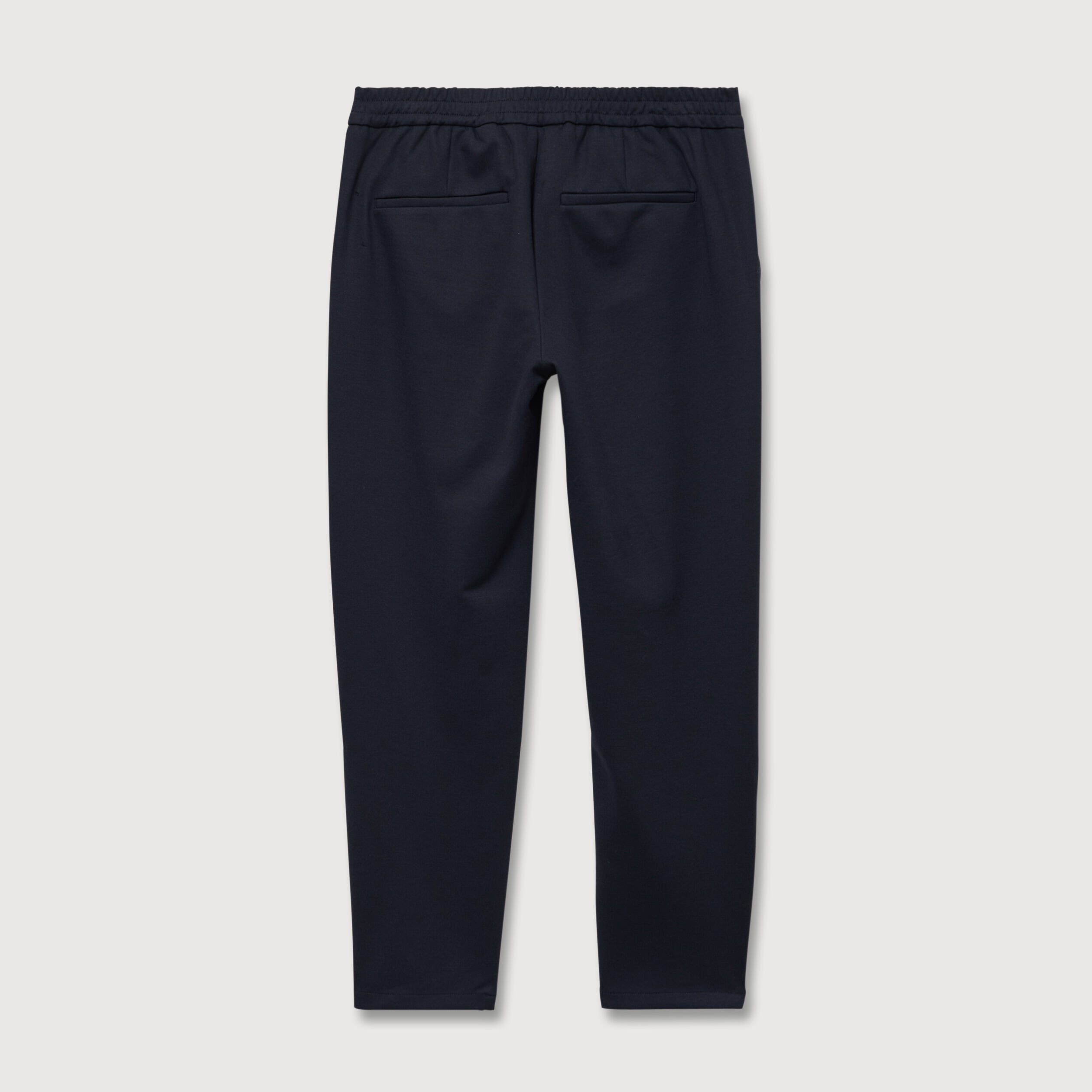 Pantalon droit longueur 32 bleu marine homme