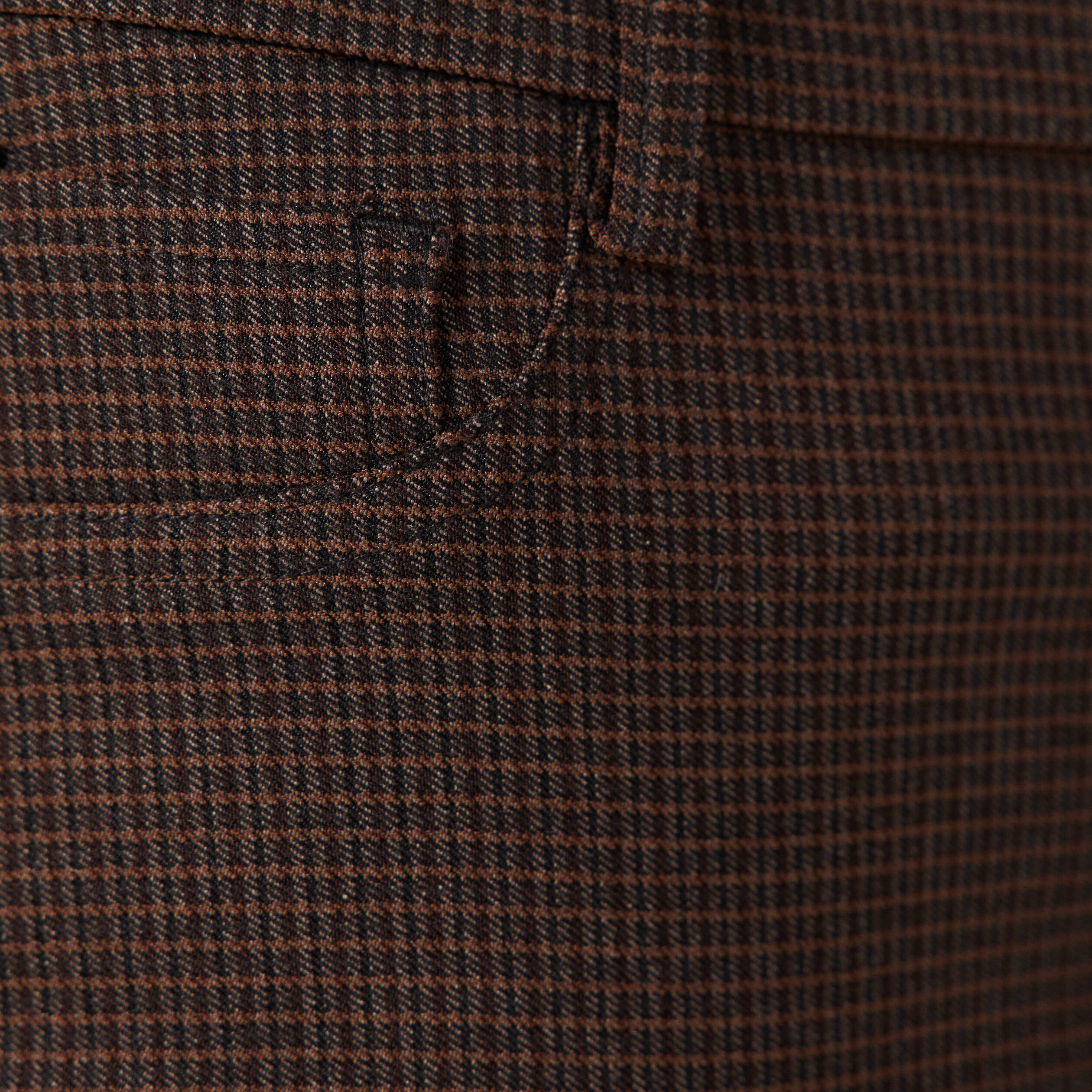 Pantalon Femme IKKS Marron - Taille 34, Comme Neuf, Régulier