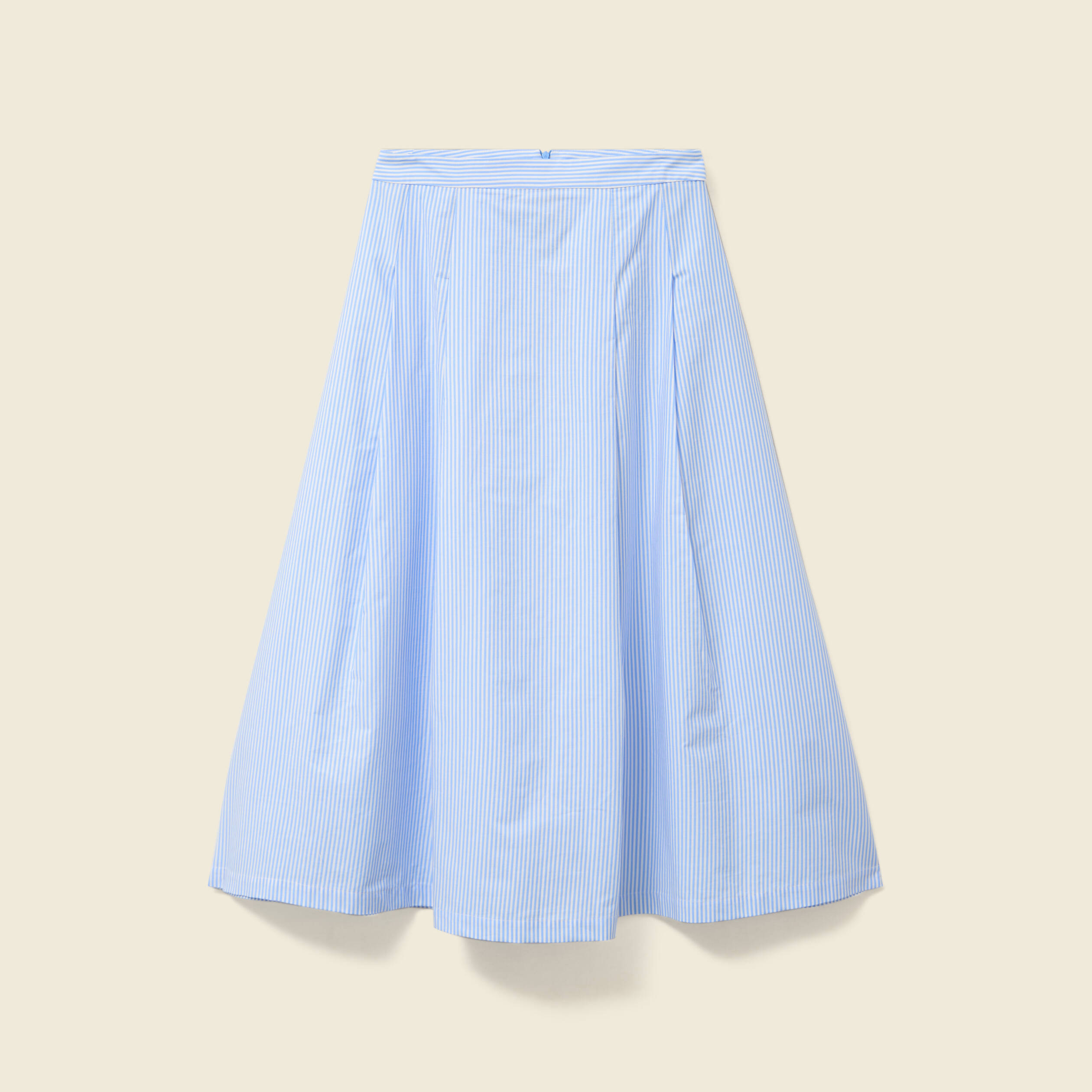 jupe en coton taille standard bleu femme Jupe en coton taille standard bleu femme