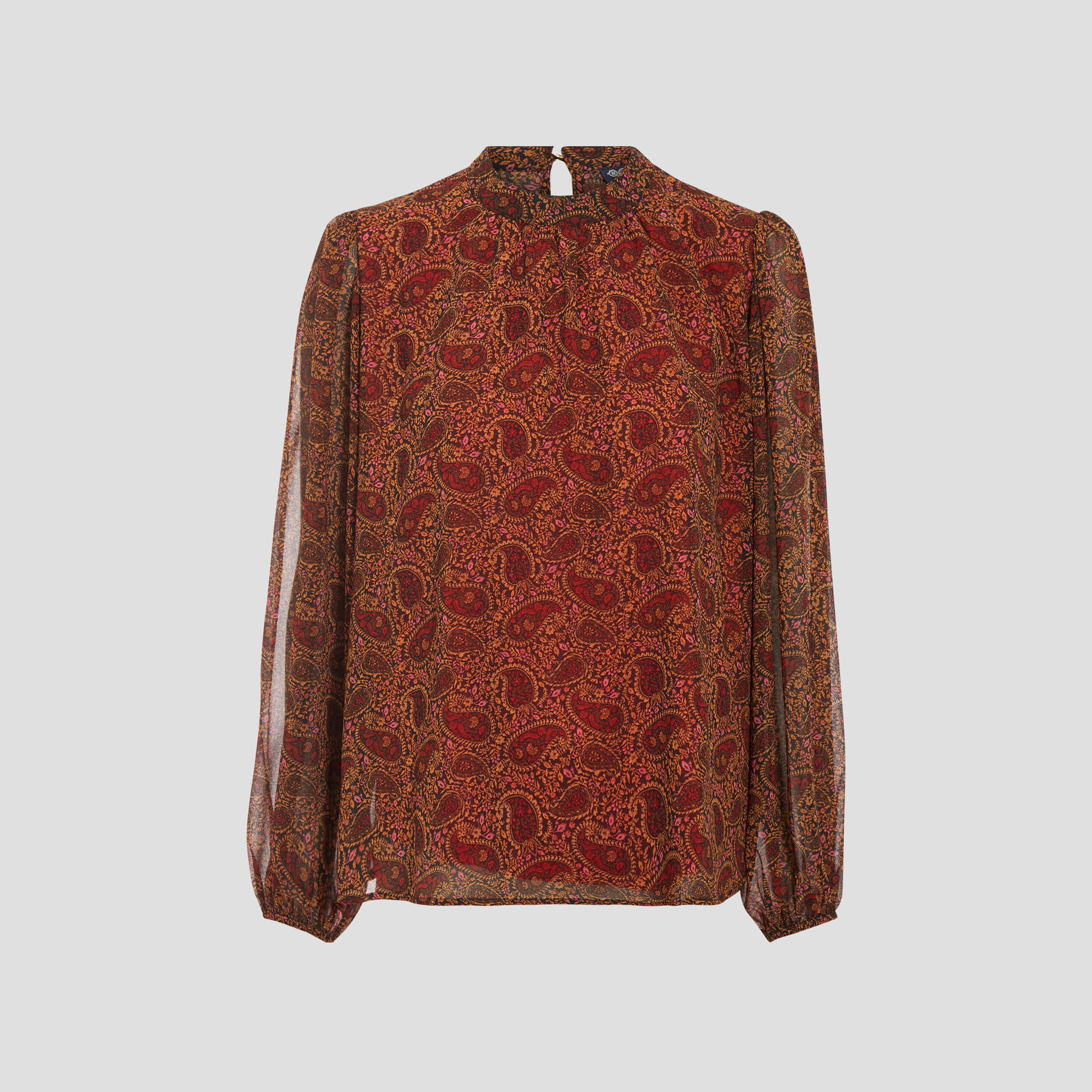 Blouse manches longues noir femme