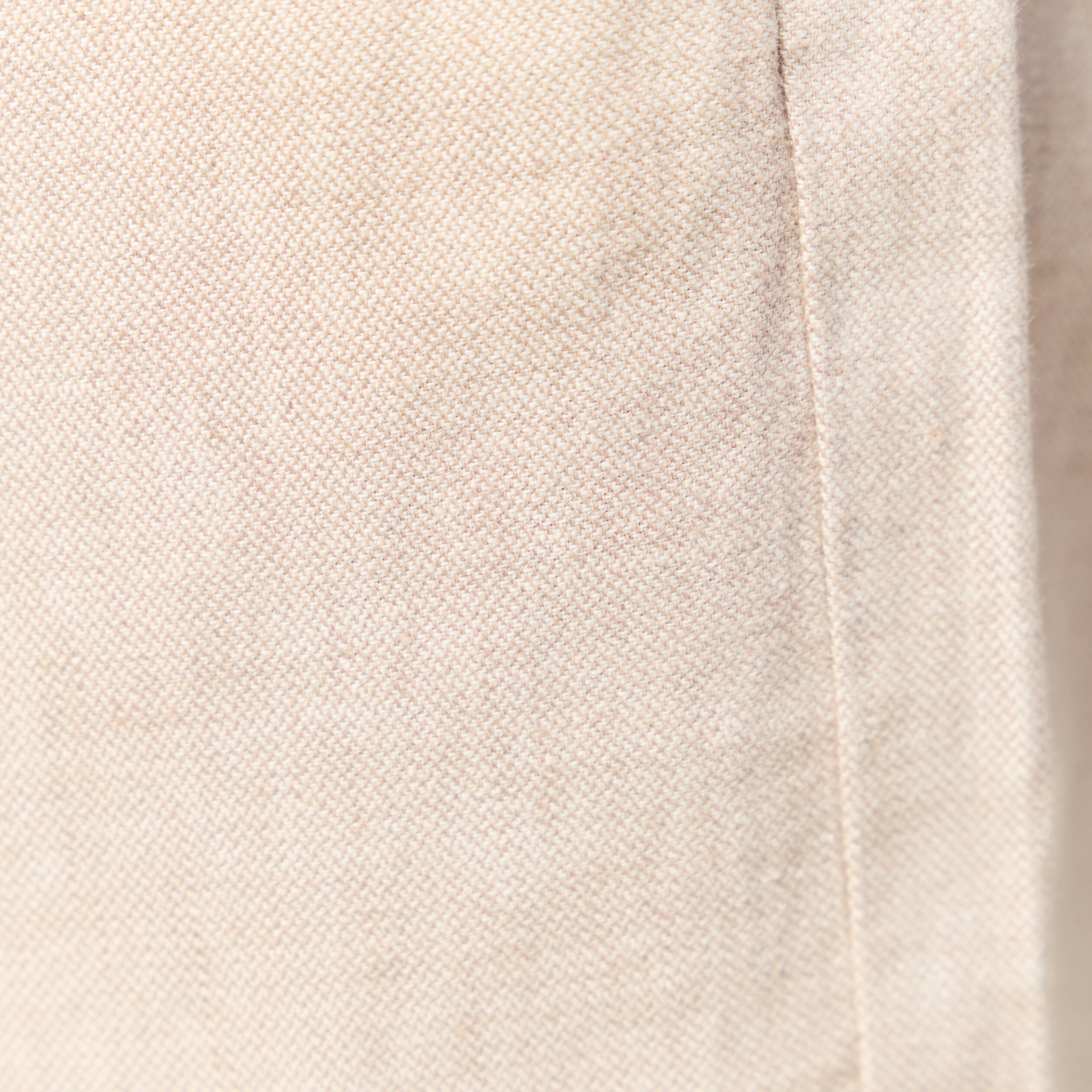 Pantalon chino longueur 32 avec ceinture beige homme