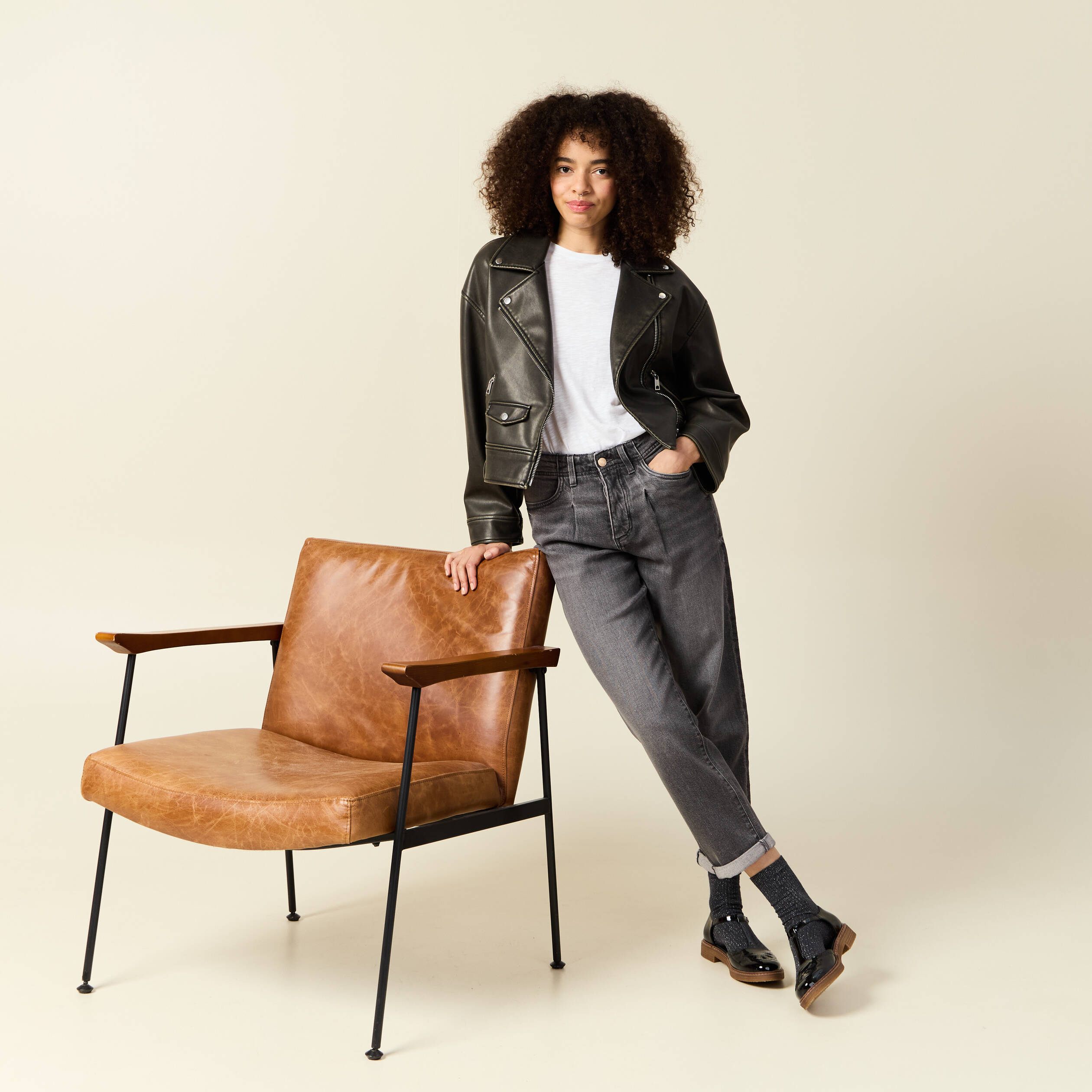 Jeans Femme Slim Gris – Taille Haute, élastique, Coupe 7/8 – Style Jegging Confortable