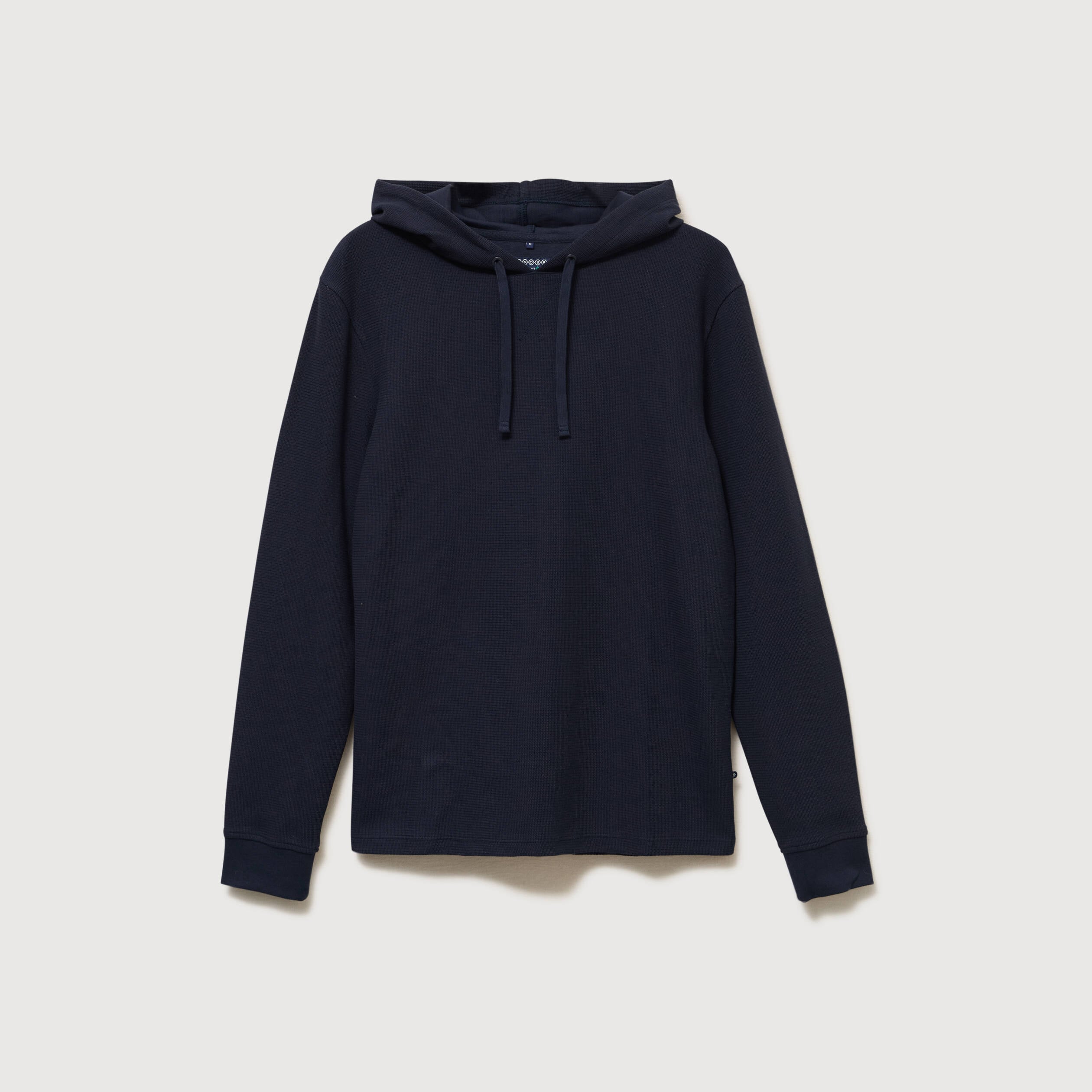 T-shirt &agrave; capuche bleu marine homme