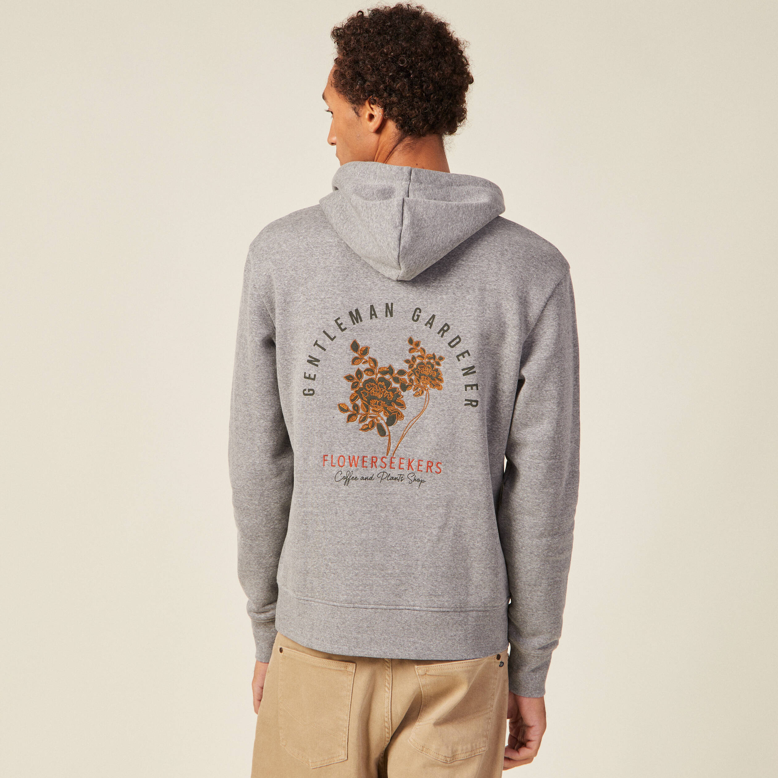 sweat manches longues gris fonce homme Sweat manches longues gris foncé homme