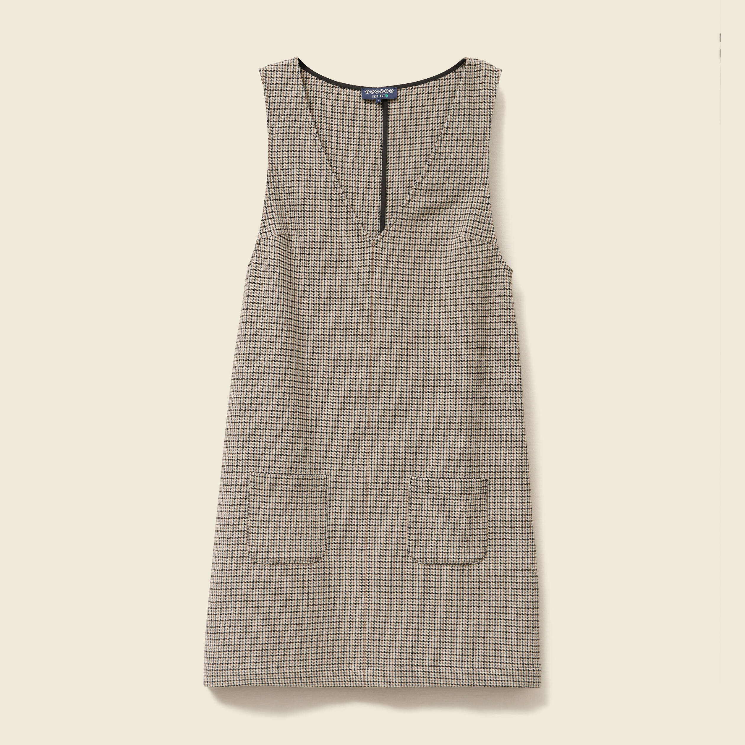 Robe sans manches noir femme