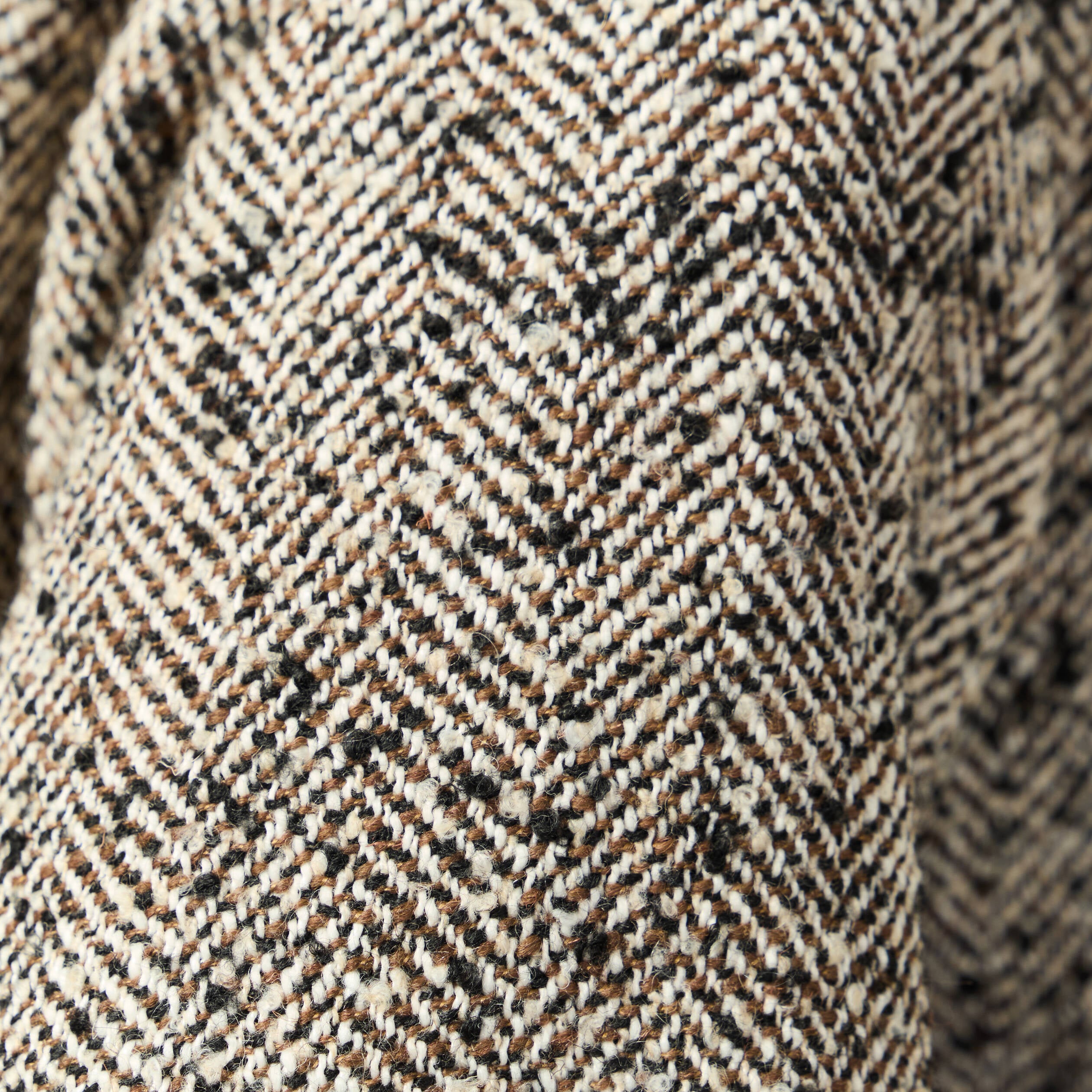 Manteau long oversize col montant gris fonc&eacute; femme