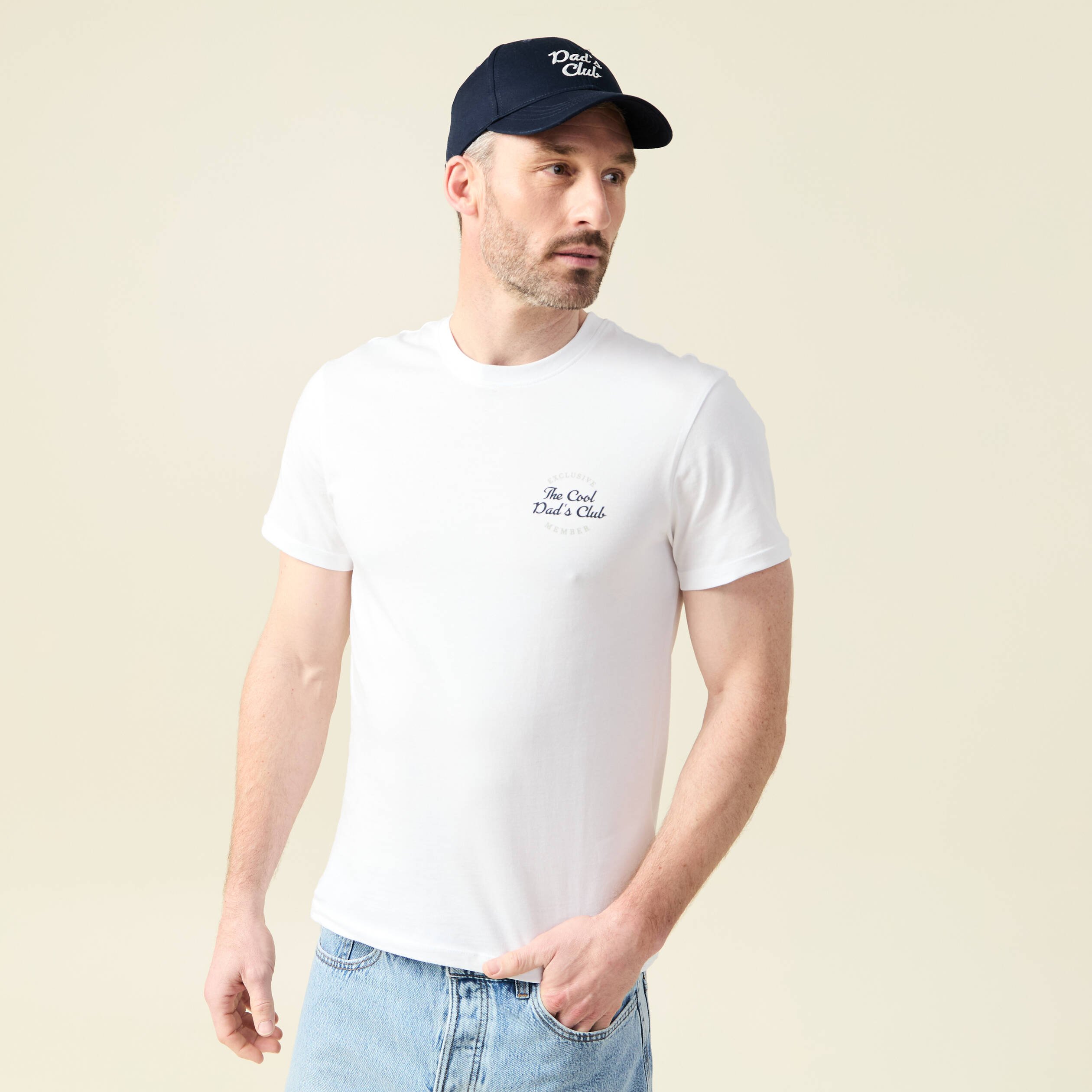 t shirt manches courtes blanc homme T-shirt manches courtes blanc homme