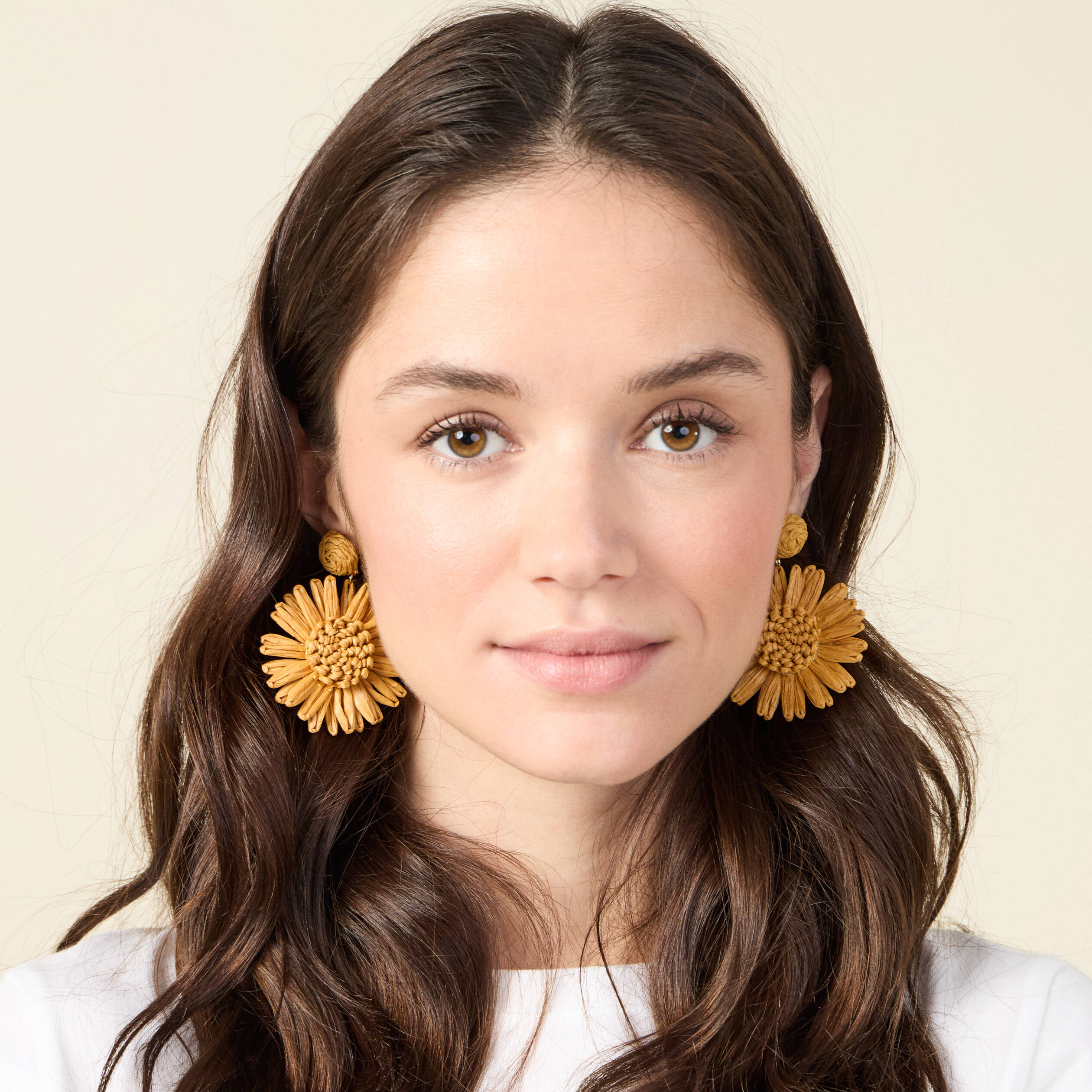 boucles doreilles pendantes jaune femme Boucles d'oreilles pendantes jaune femme