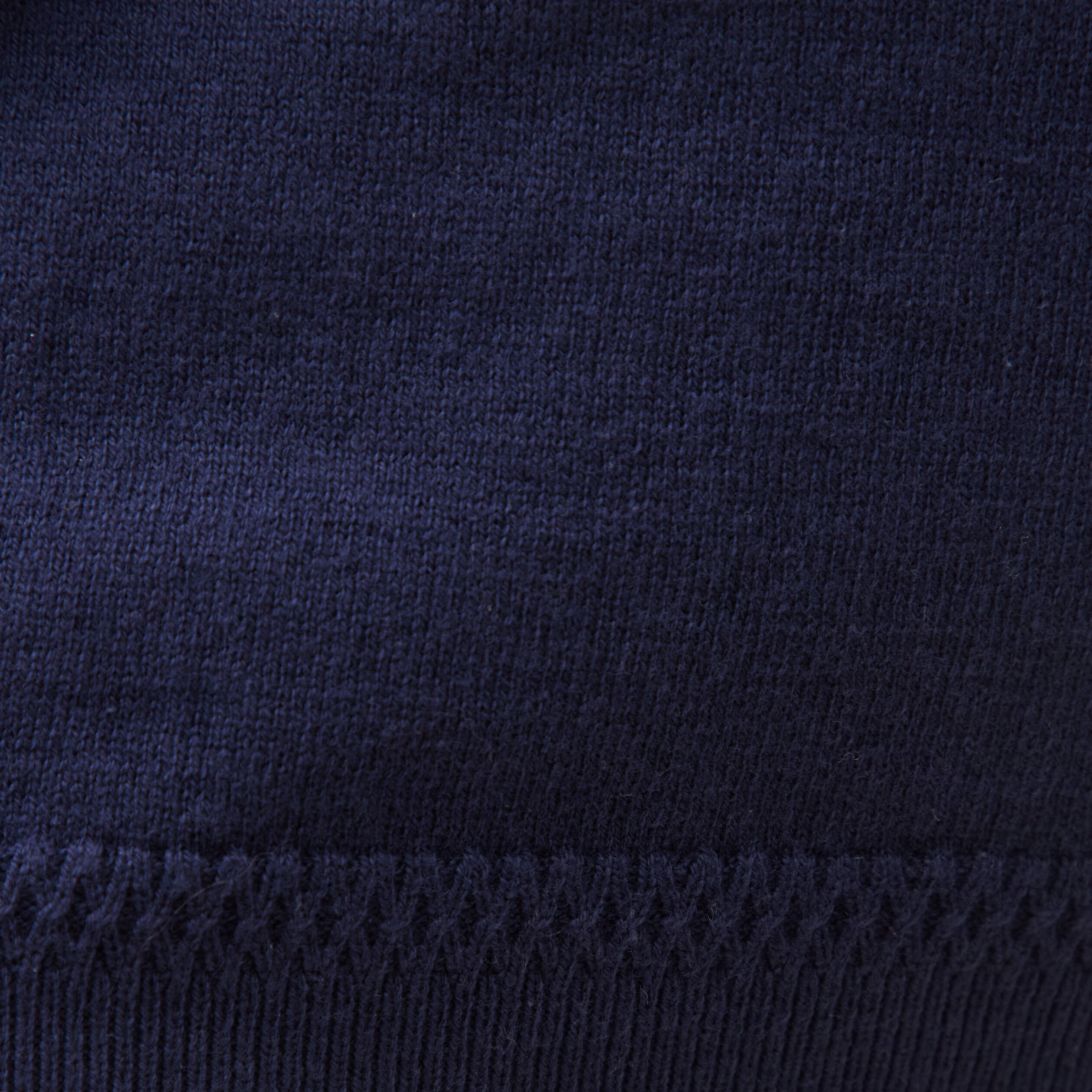 Pull manches longues bleu marine femme