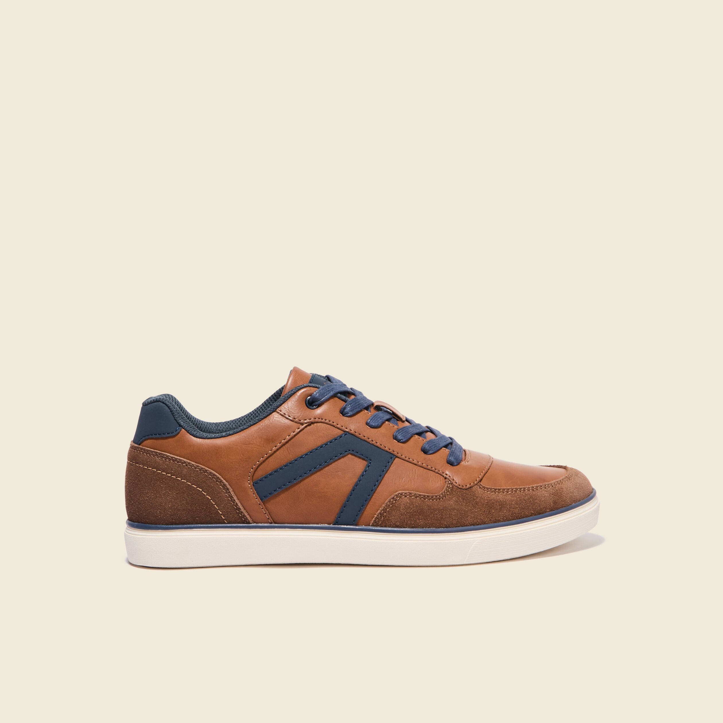 sneakers marron fonce homme Sneakers marron foncé homme