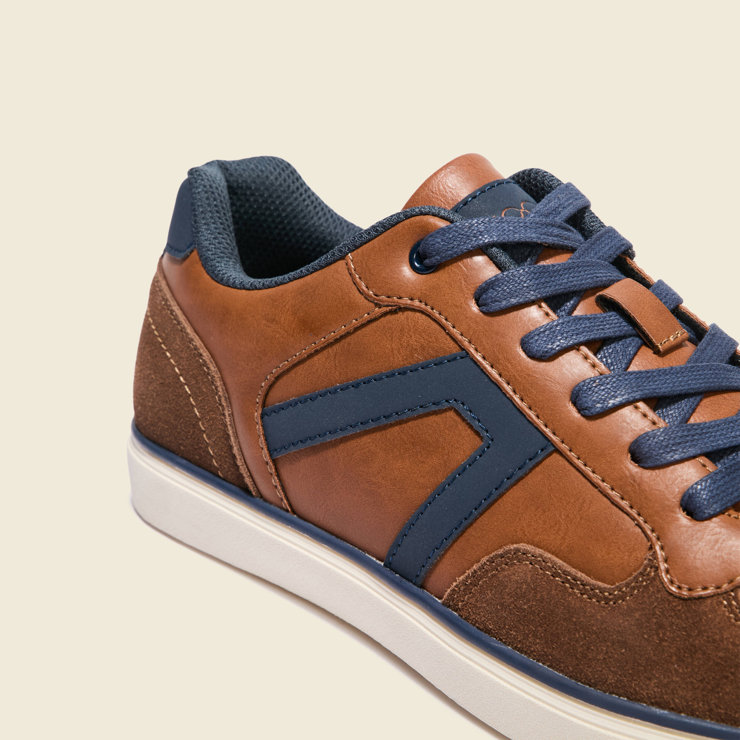 sneakers marron fonce homme Sneakers marron foncé homme