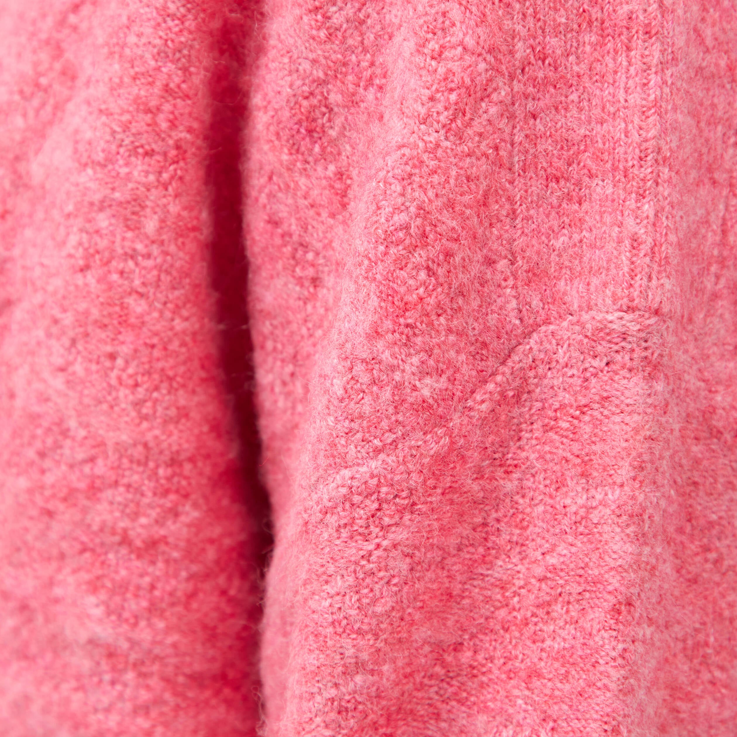 Pull manches longues col bateau vieux rose femme