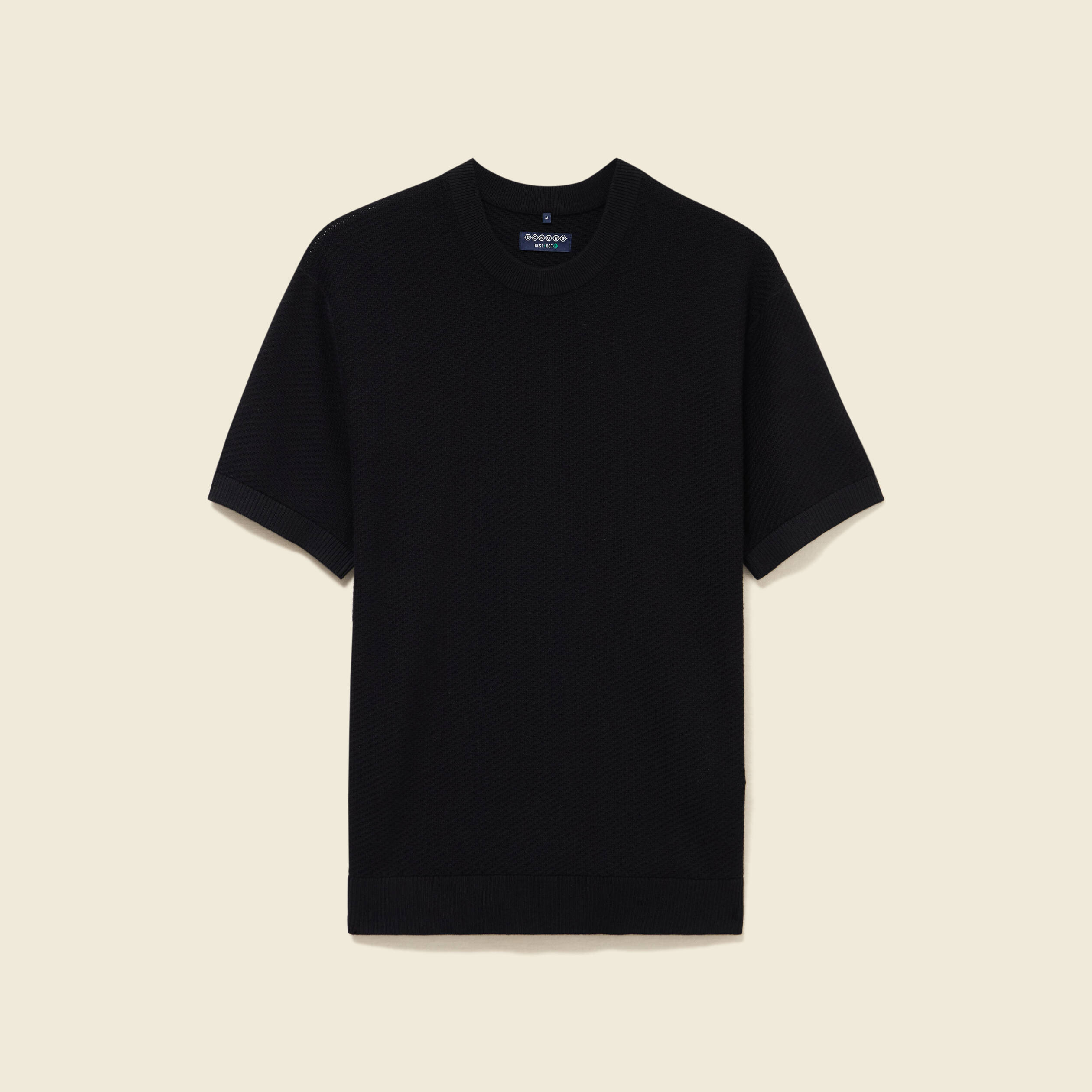 T-shirt en coton noir homme