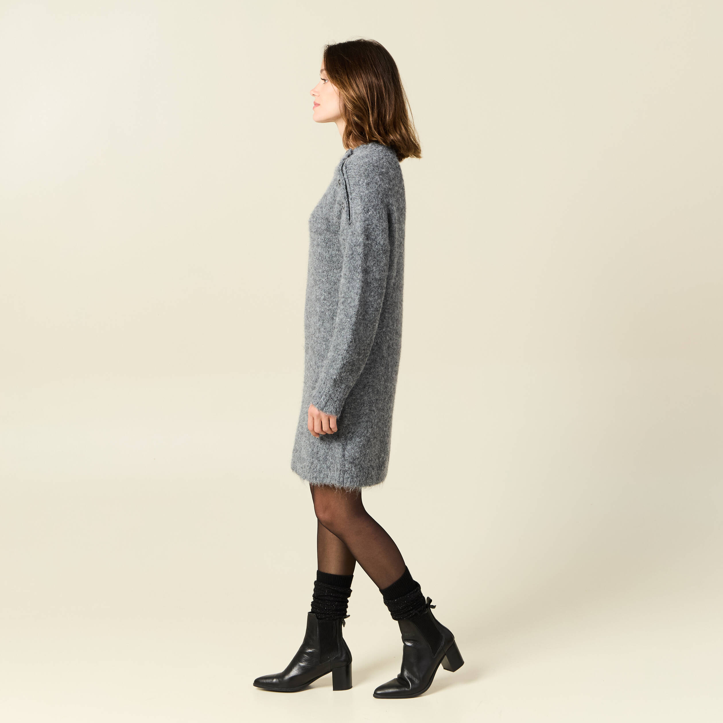 Robe Pull Noir Bonobo Robe Pull Femme Bonobo Robe Pull Femme