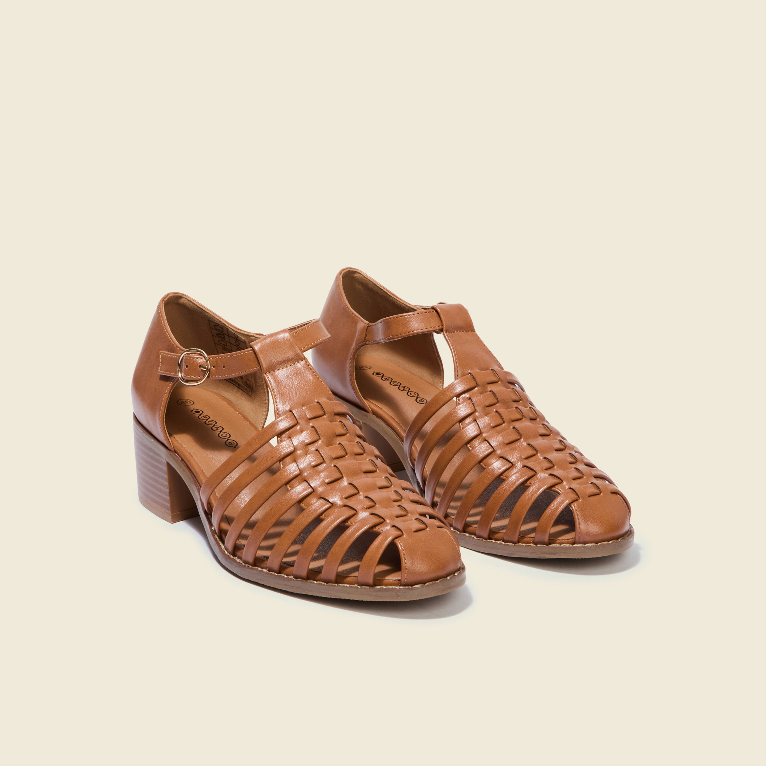 Sandales marron femme