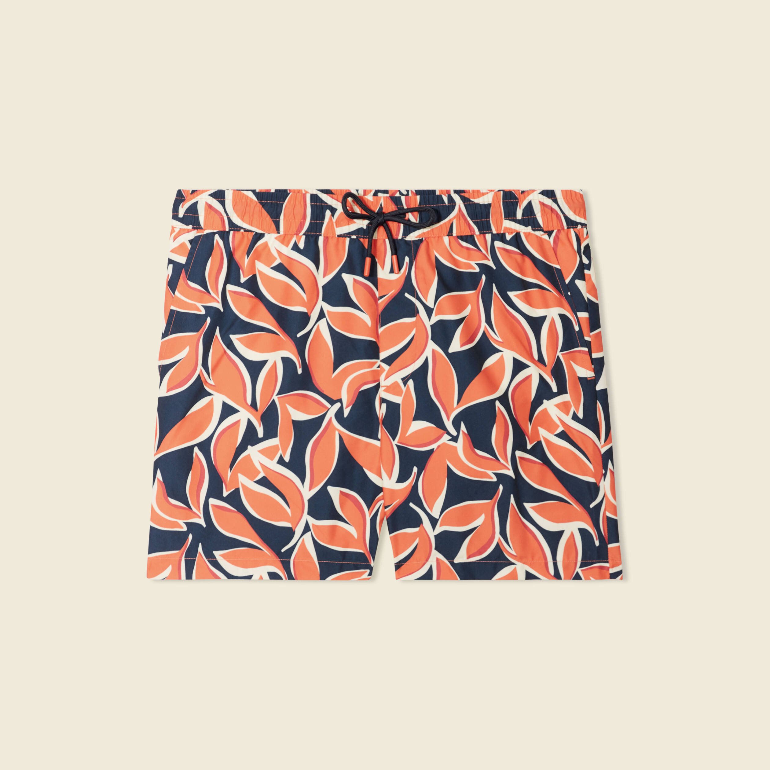 short de bain orange homme Short de bain orange homme