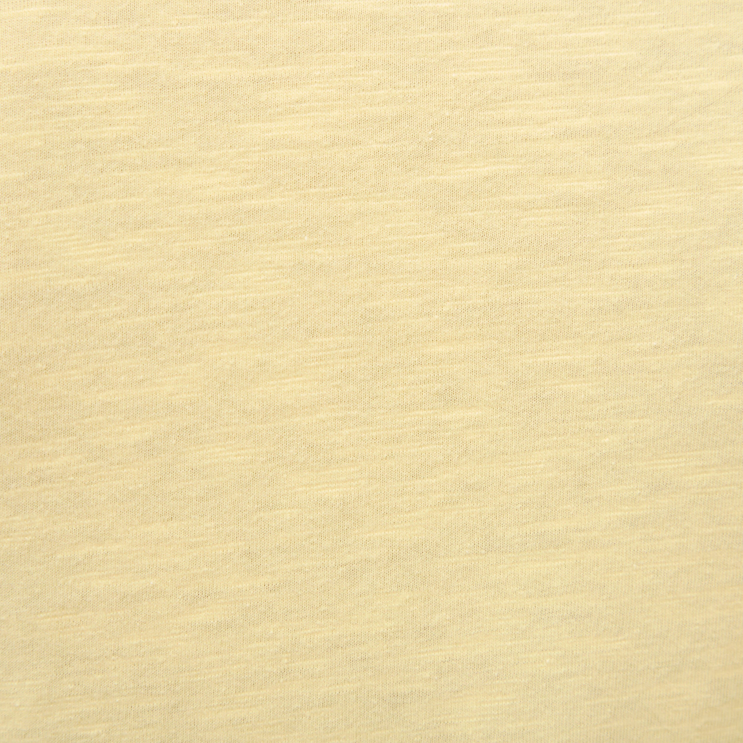 T-shirt manches courtes jaune pastel femme