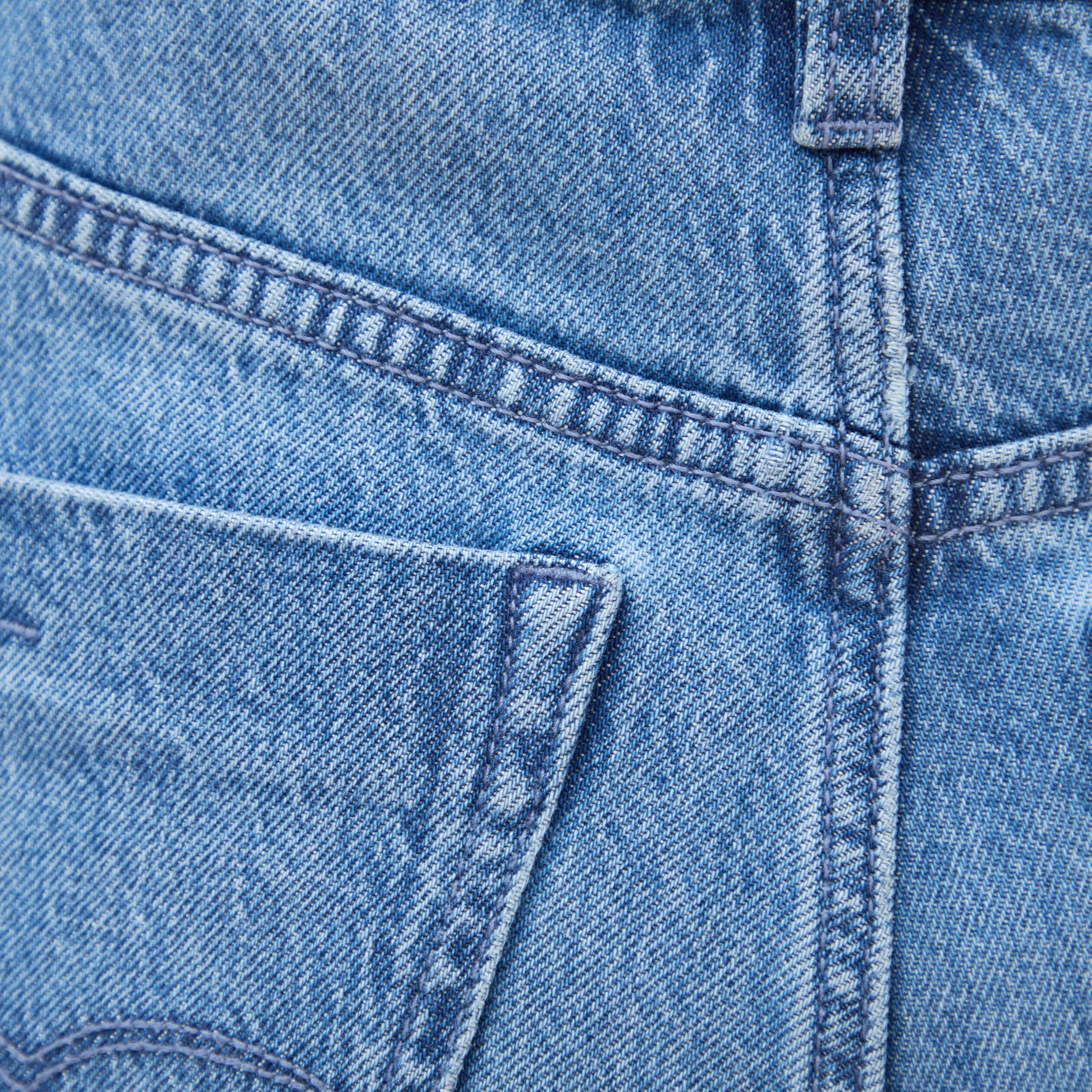Jeans mom 7/8&egrave;me denim used femme