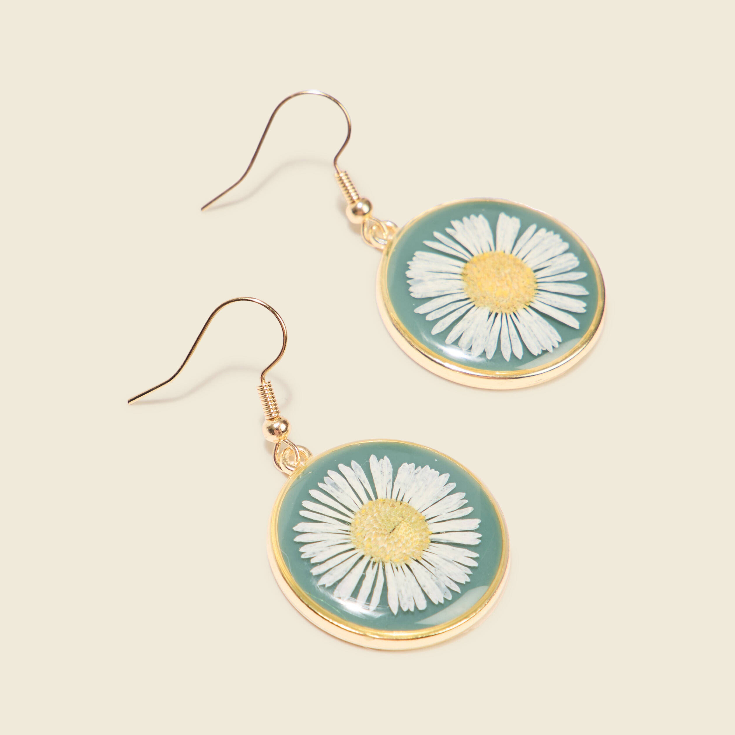 boucles doreilles pendantes vert pastel femme Boucles d'oreilles pendantes vert pastel femme