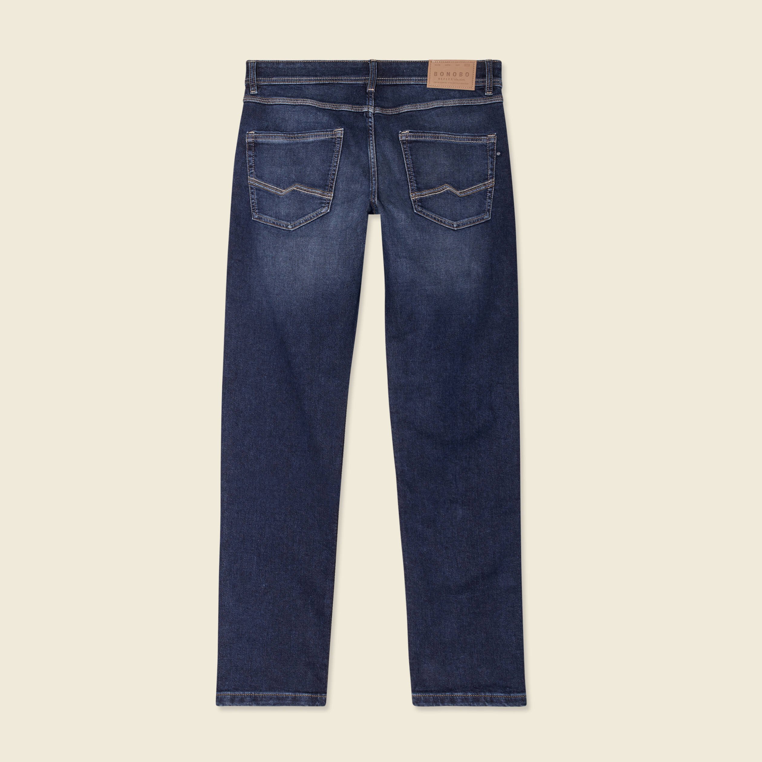 jeans straight ultra stretch denim brut homme Jeans straight ultra stretch denim brut homme