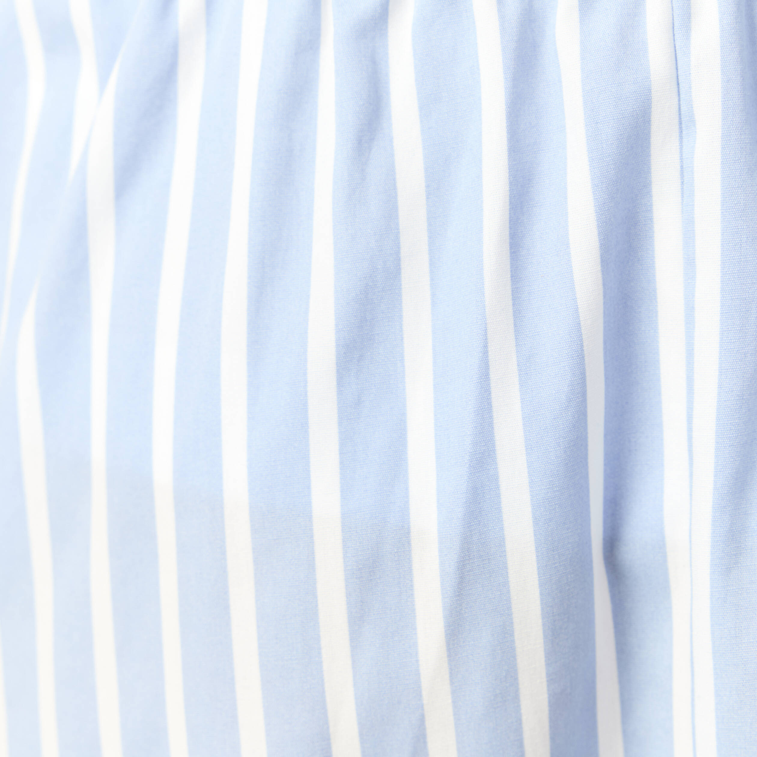 Jupe longue évasée en coton bleu ciel femme