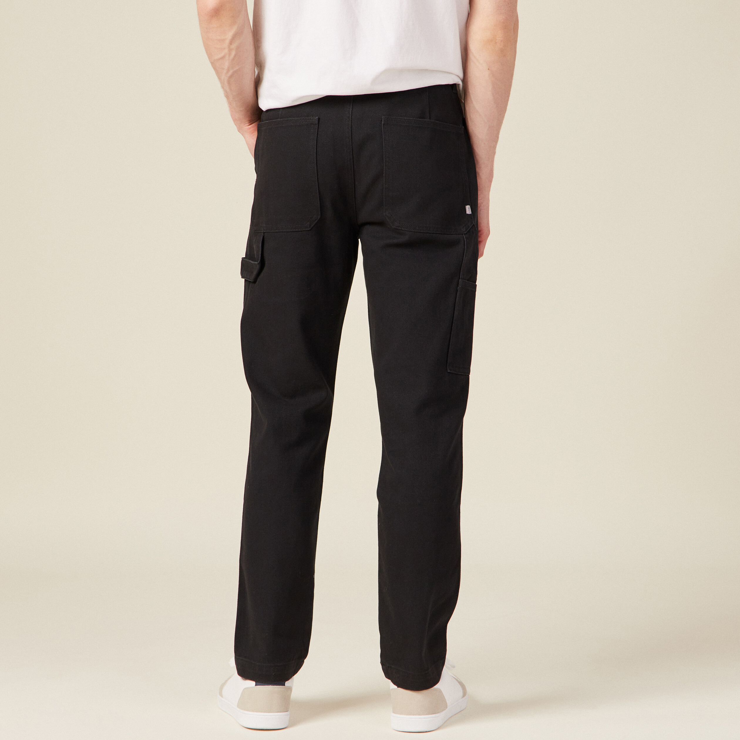 jeans relax charpentier noir homme Jeans relax charpentier noir homme