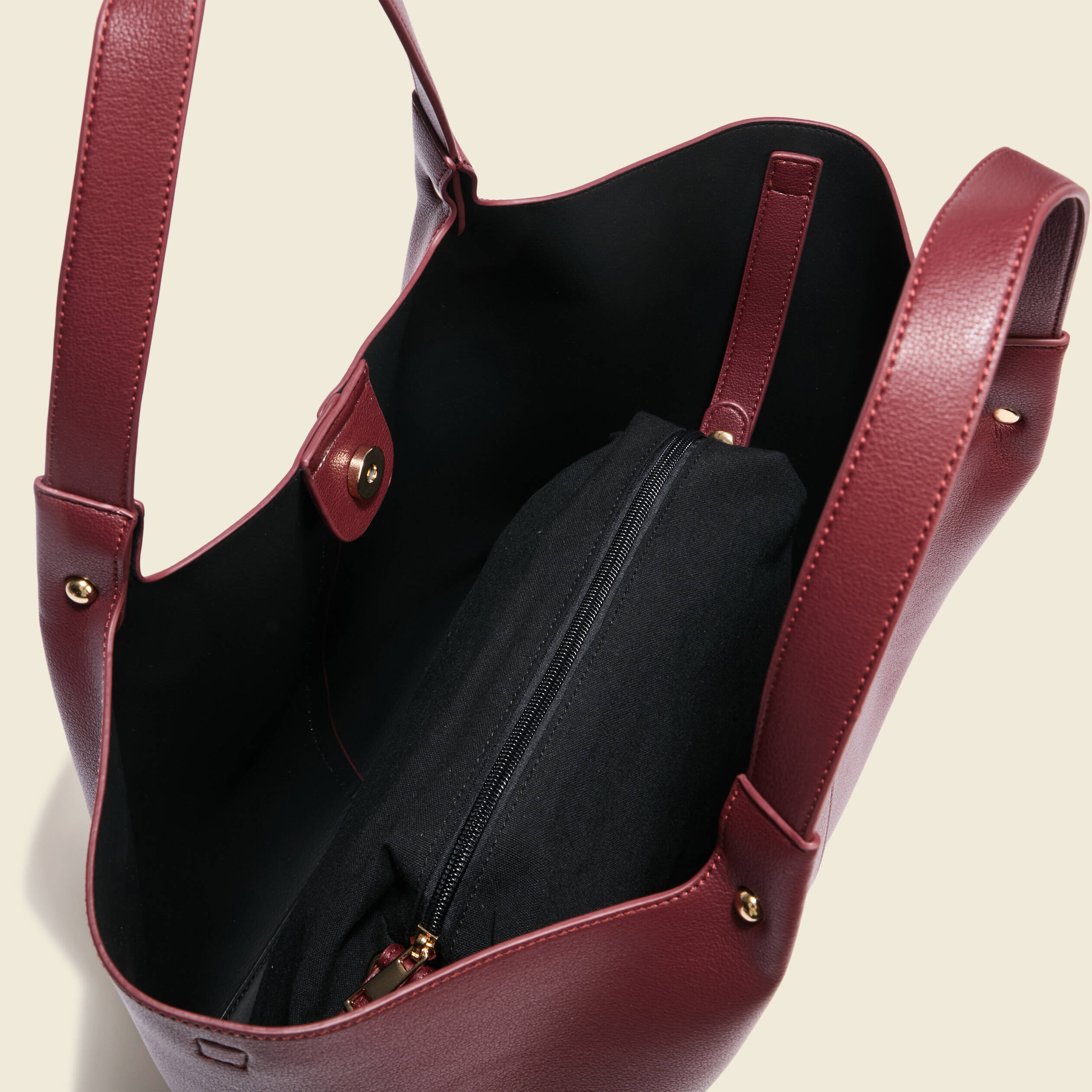 Sac cabas prune femme