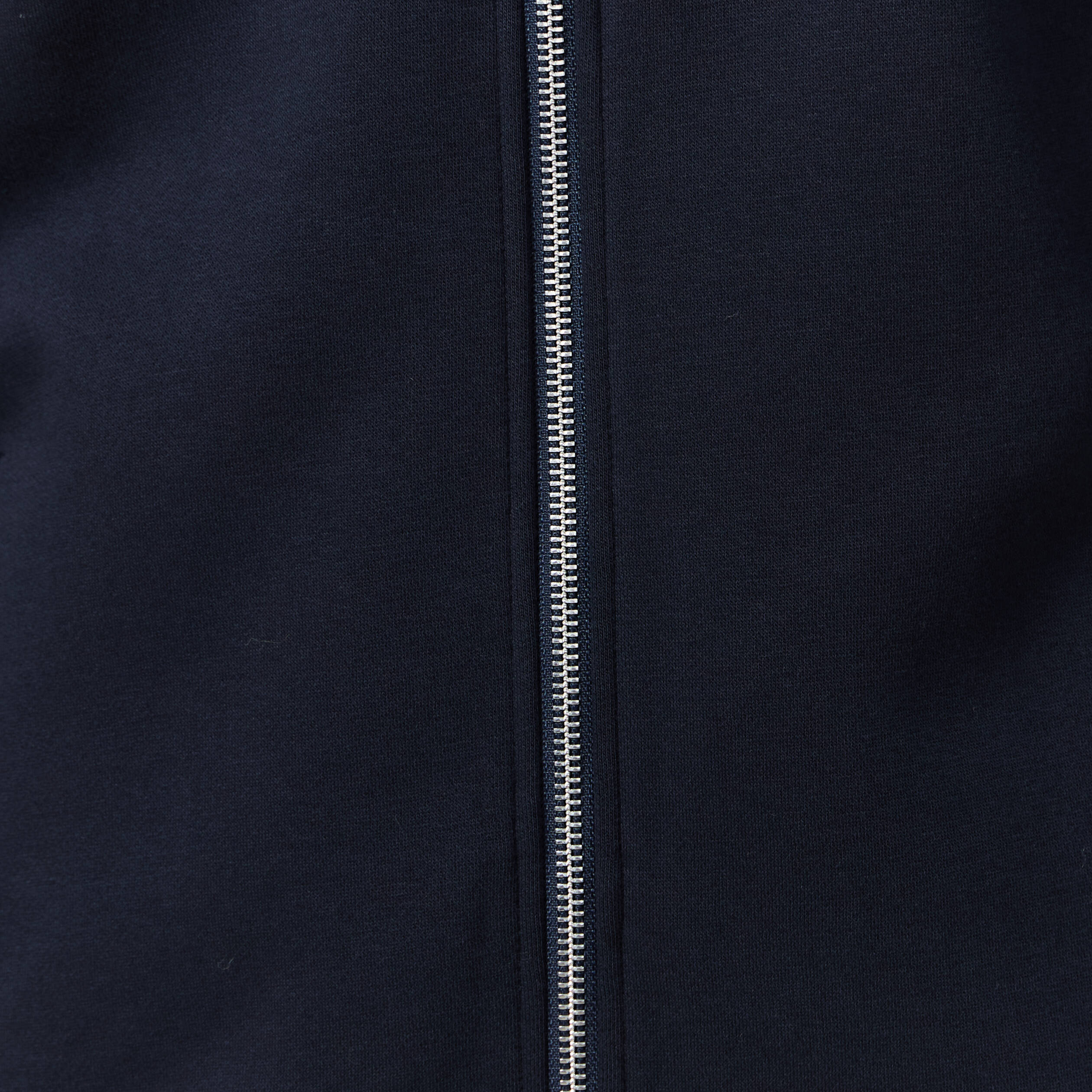 gilet manches longues zippe bleu marine homme Gilet manches longues zippé bleu marine homme
