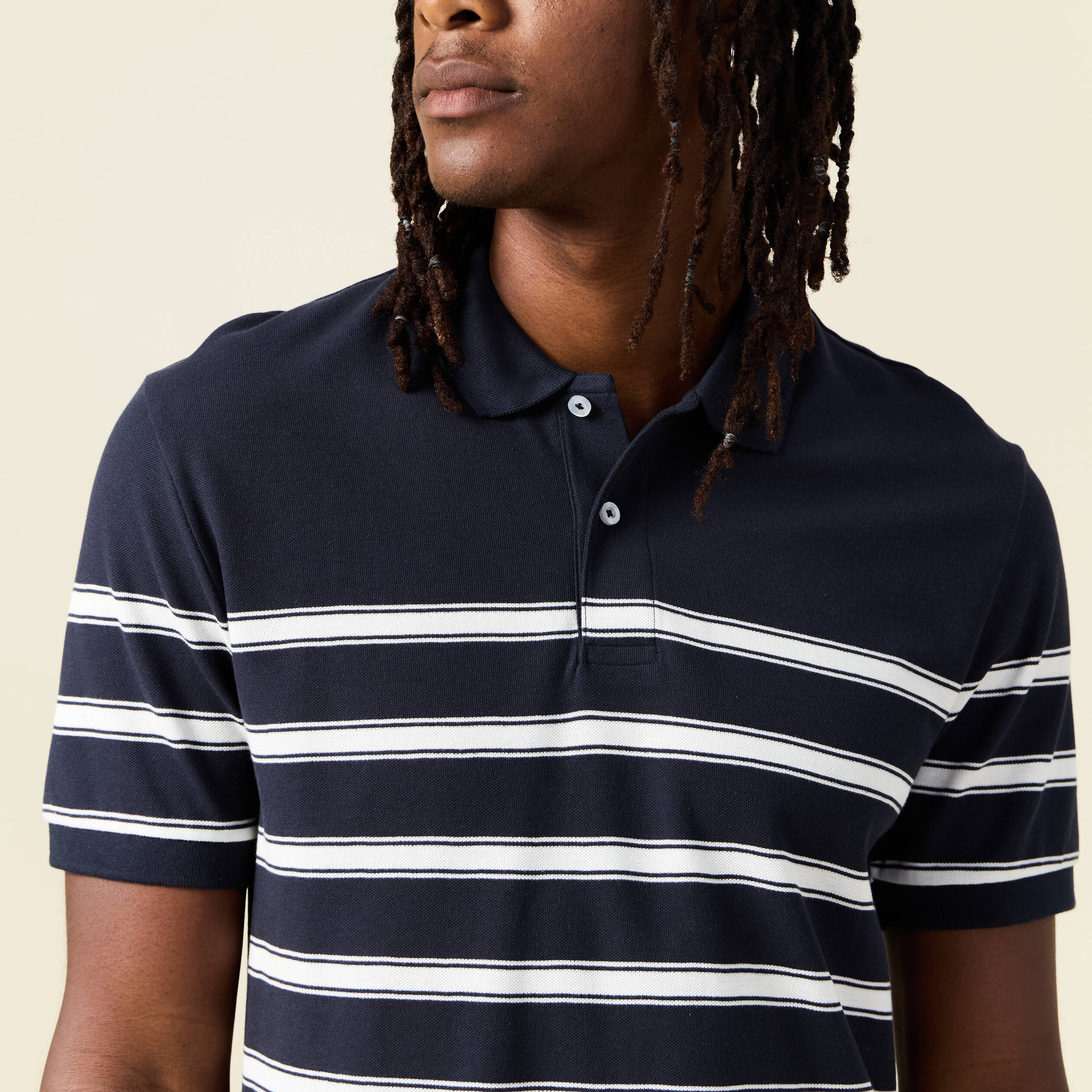 polo eco responsable ecru homme Polo éco-responsable ecru homme