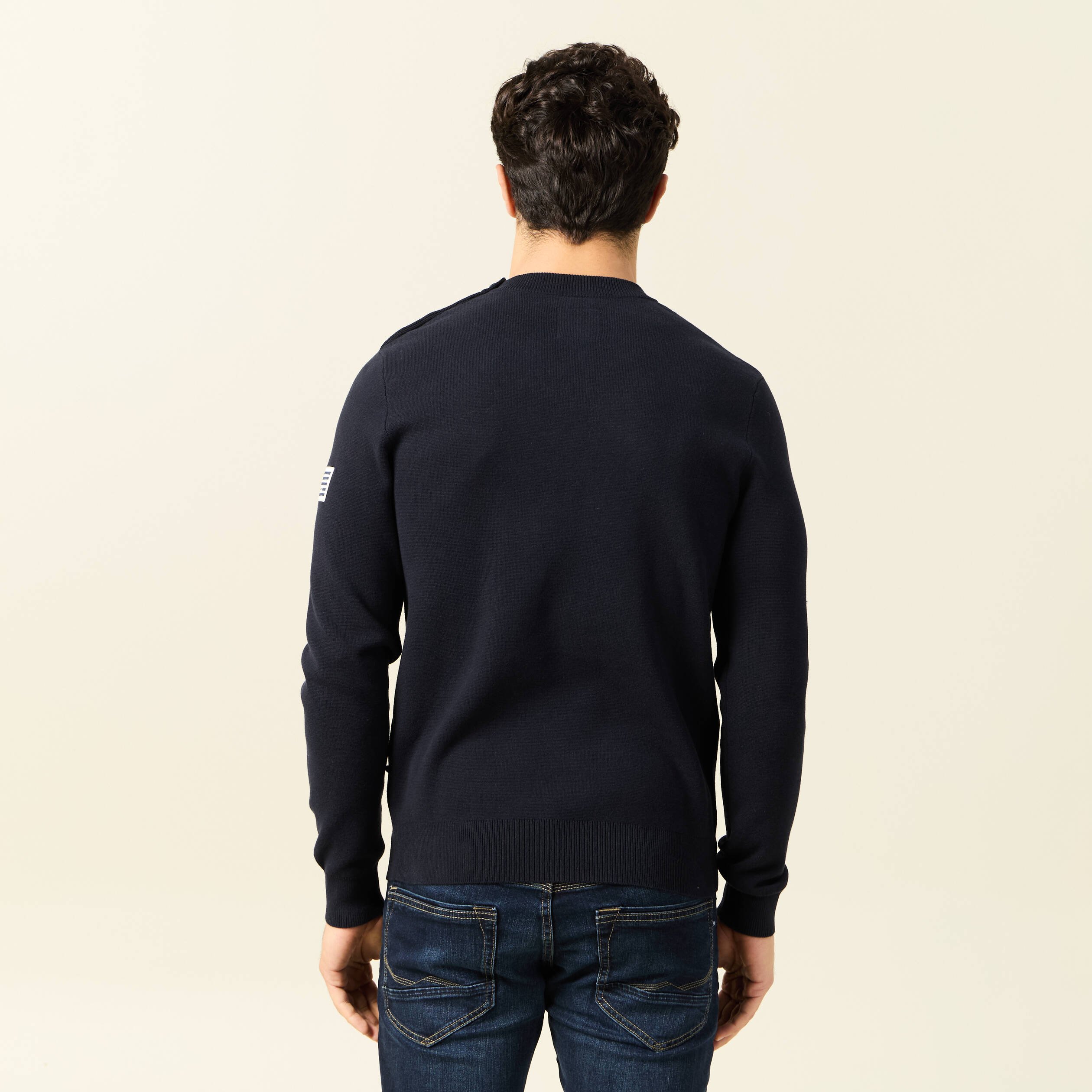 pull manches longues bleu marine homme Pull manches longues bleu marine homme