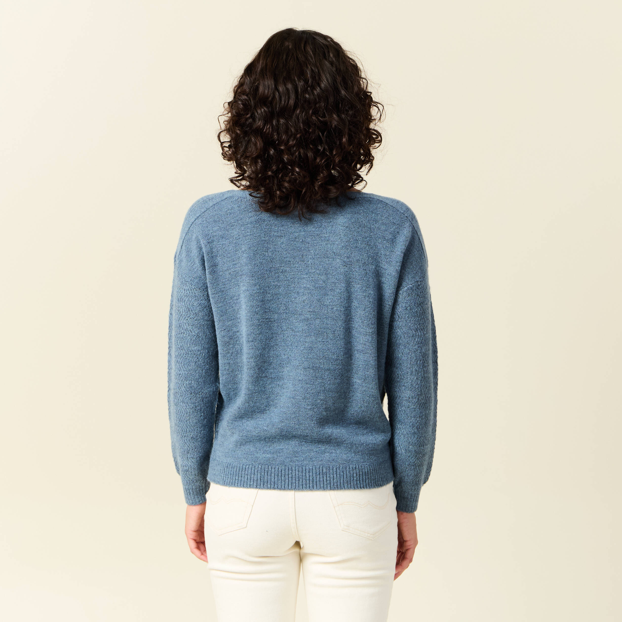 pull manches longues bleu clair femme Pull manches longues bleu clair femme