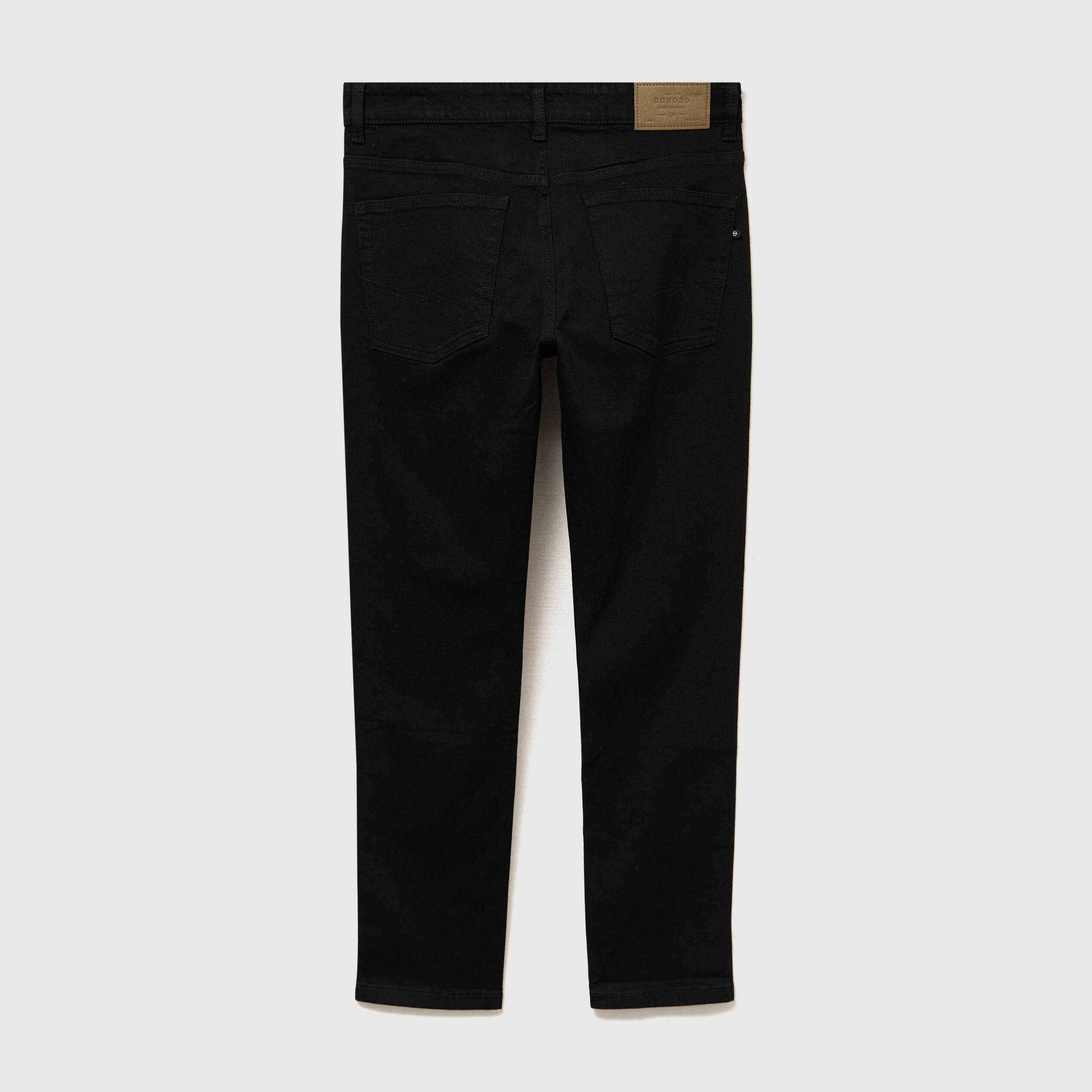 Jeans slim longueur 30 denim noir homme