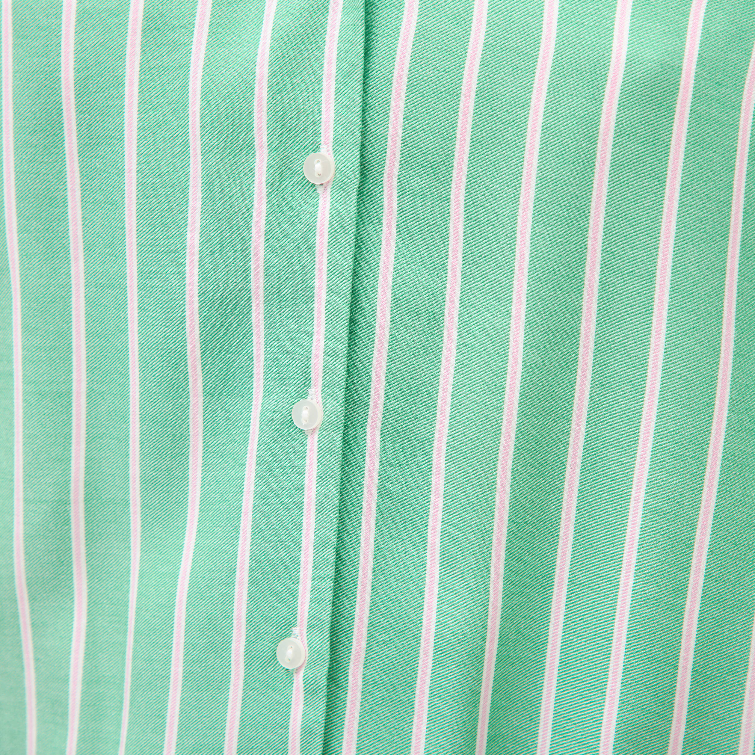 Chemise manches 3/4 vert menthe femme
