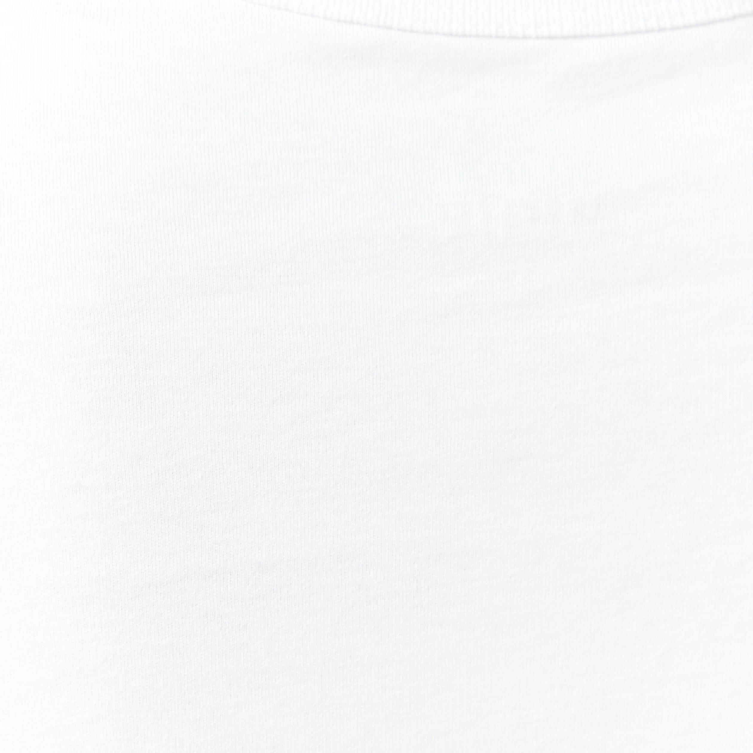 T-shirt en coton manches longues blanc femme