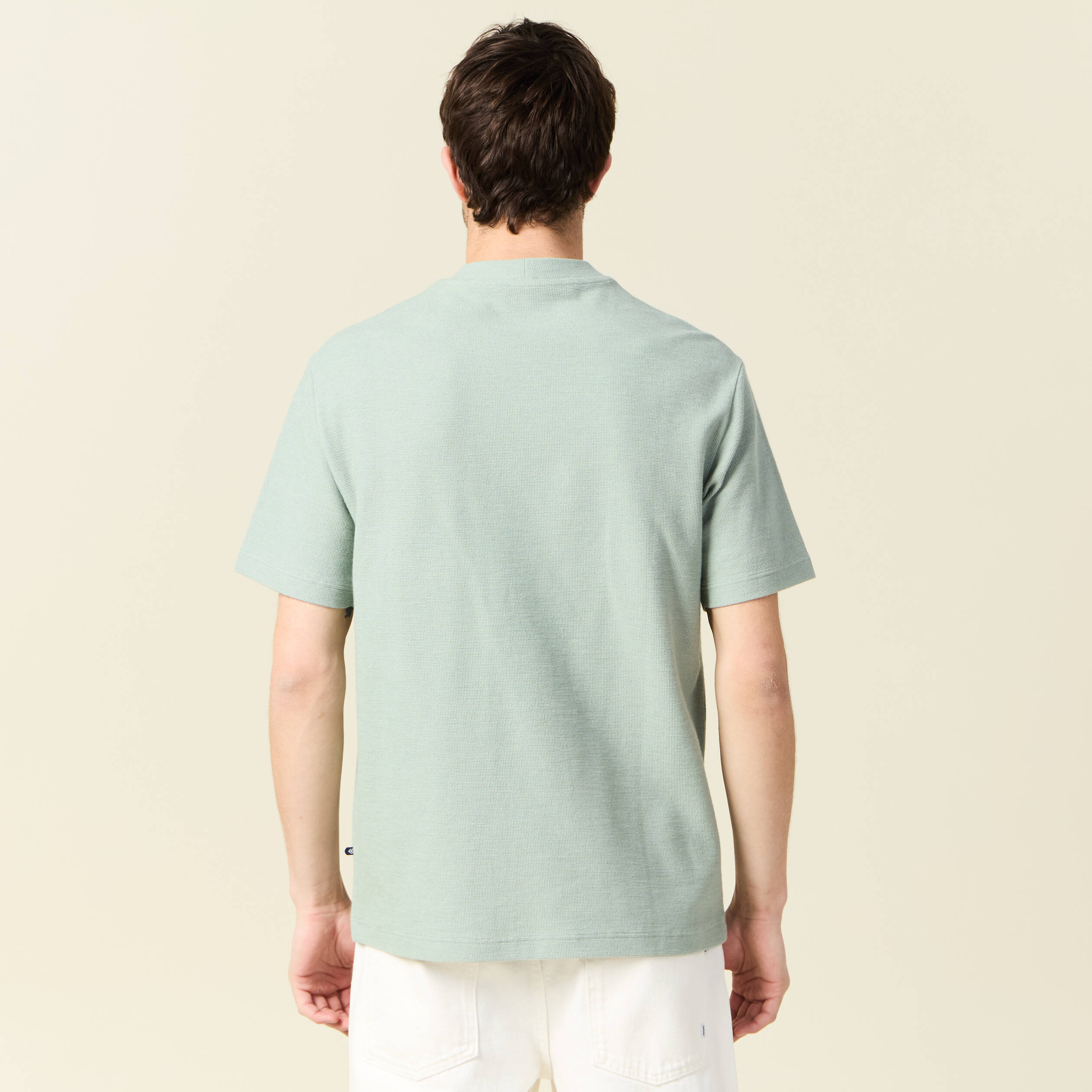 t shirt manches courtes vert olive homme T-shirt manches courtes vert olive homme
