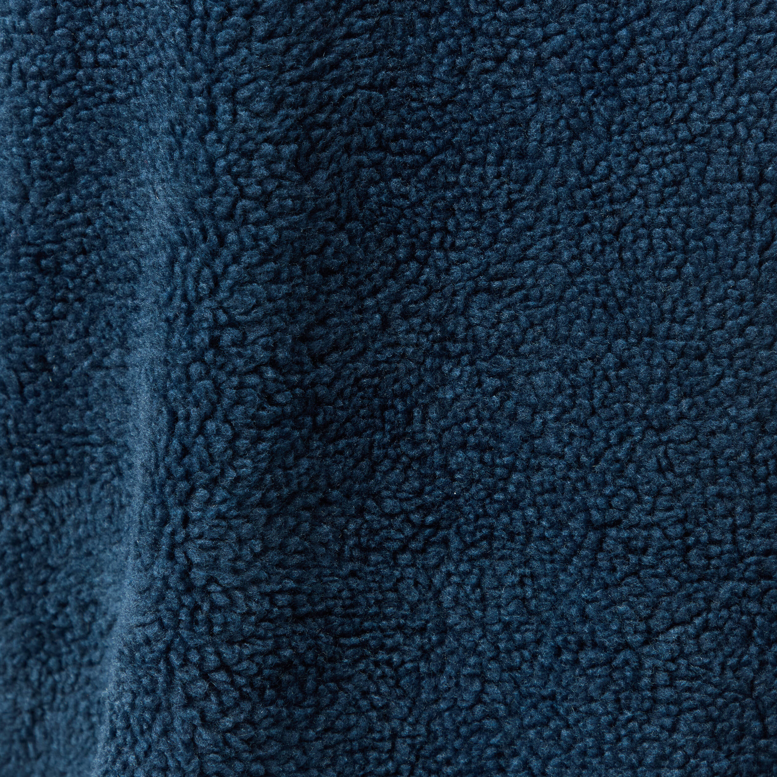 Sweat sans manches effet polaire bleu fonc&eacute; homme