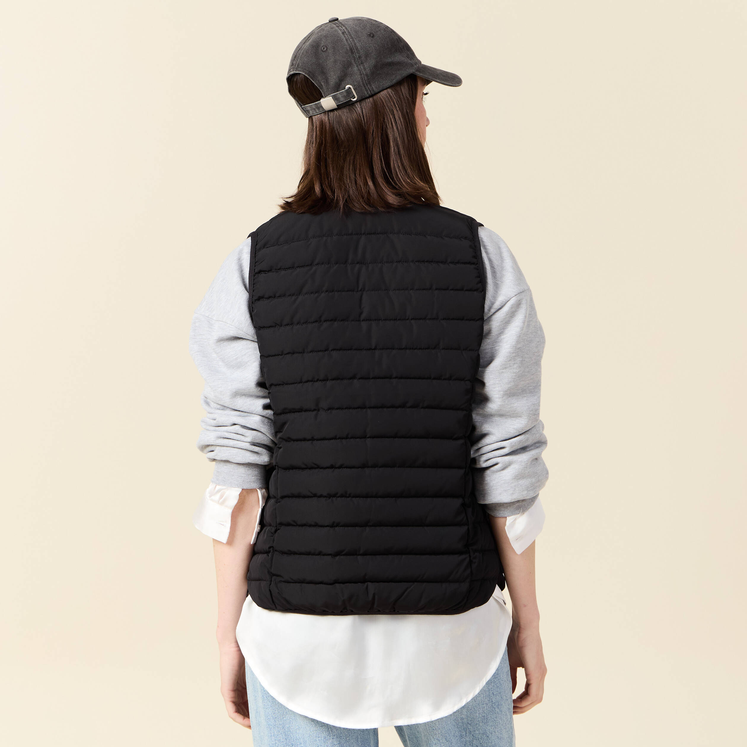 doudoune eco responsable noir femme Doudoune éco-responsable noir femme