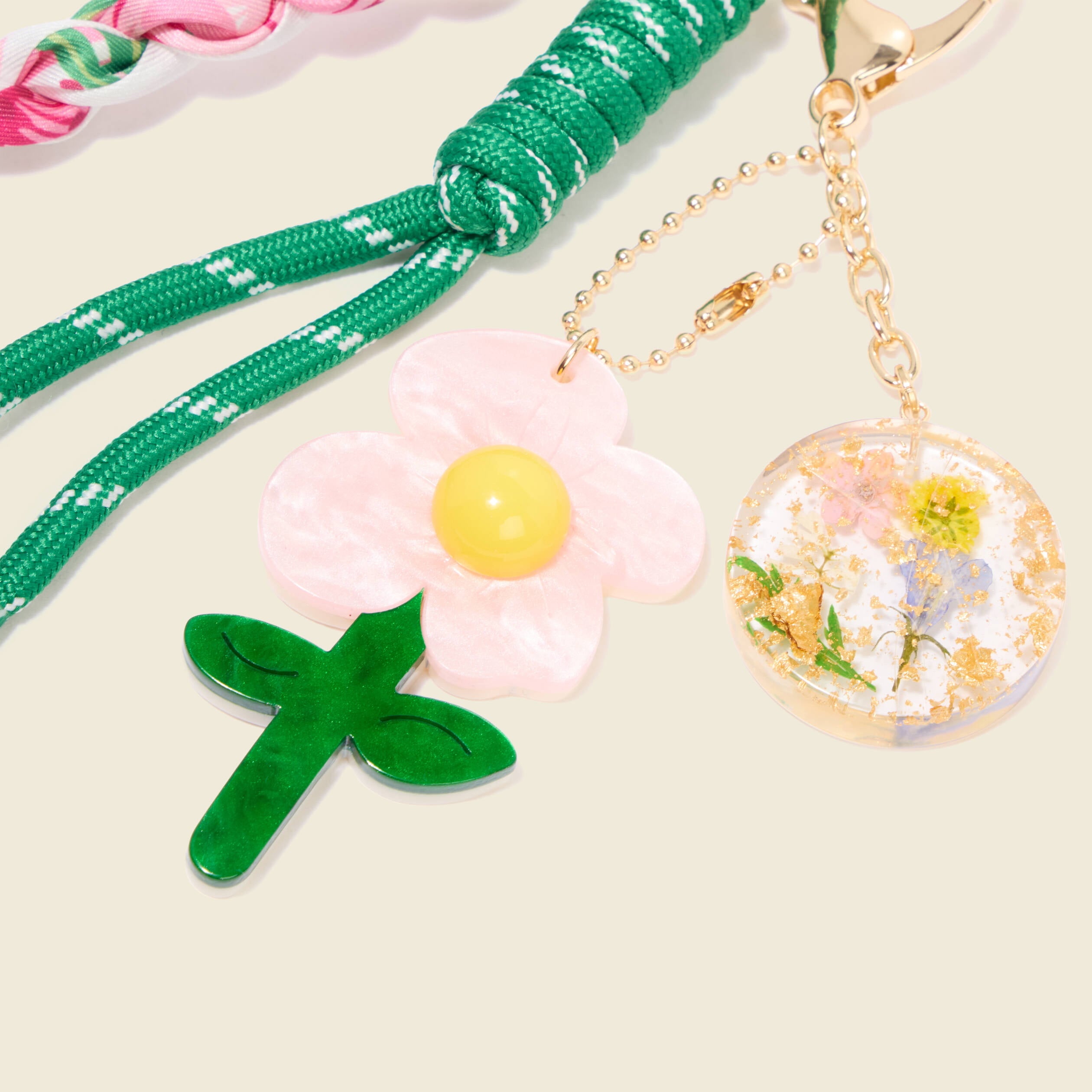 Gri-gri de sac vert femme