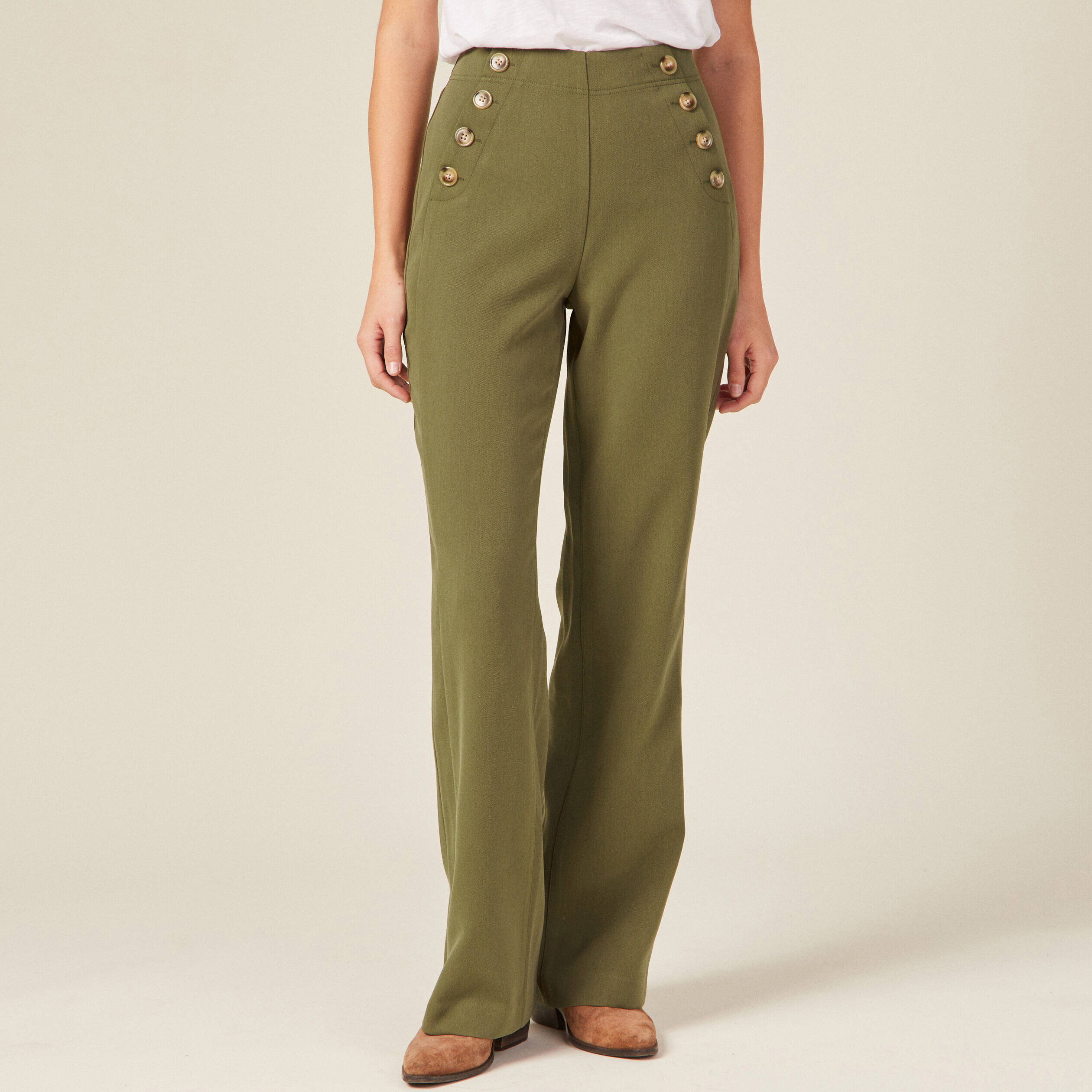 Pantalon a ponts cheap