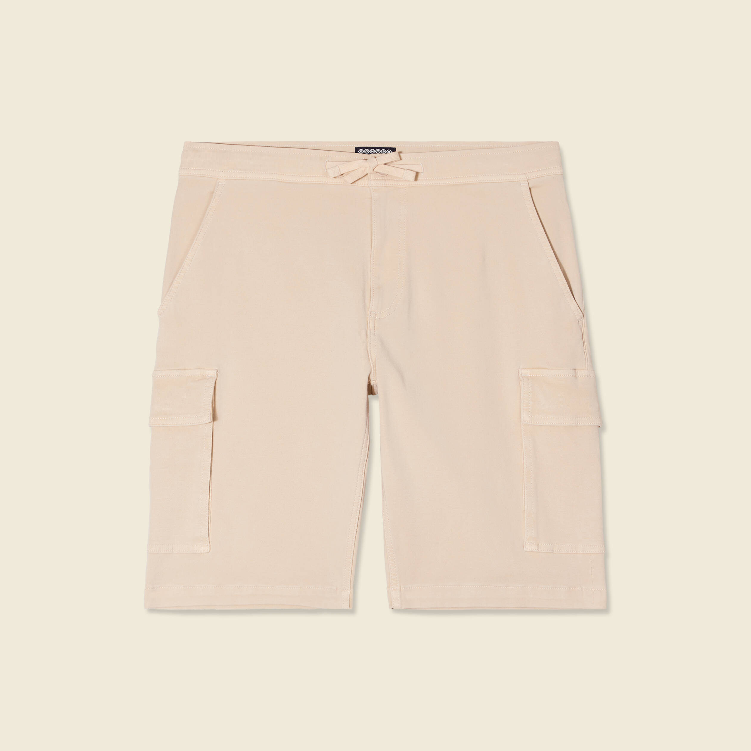 bermuda eco responsable beige homme Bermuda éco-responsable beige homme