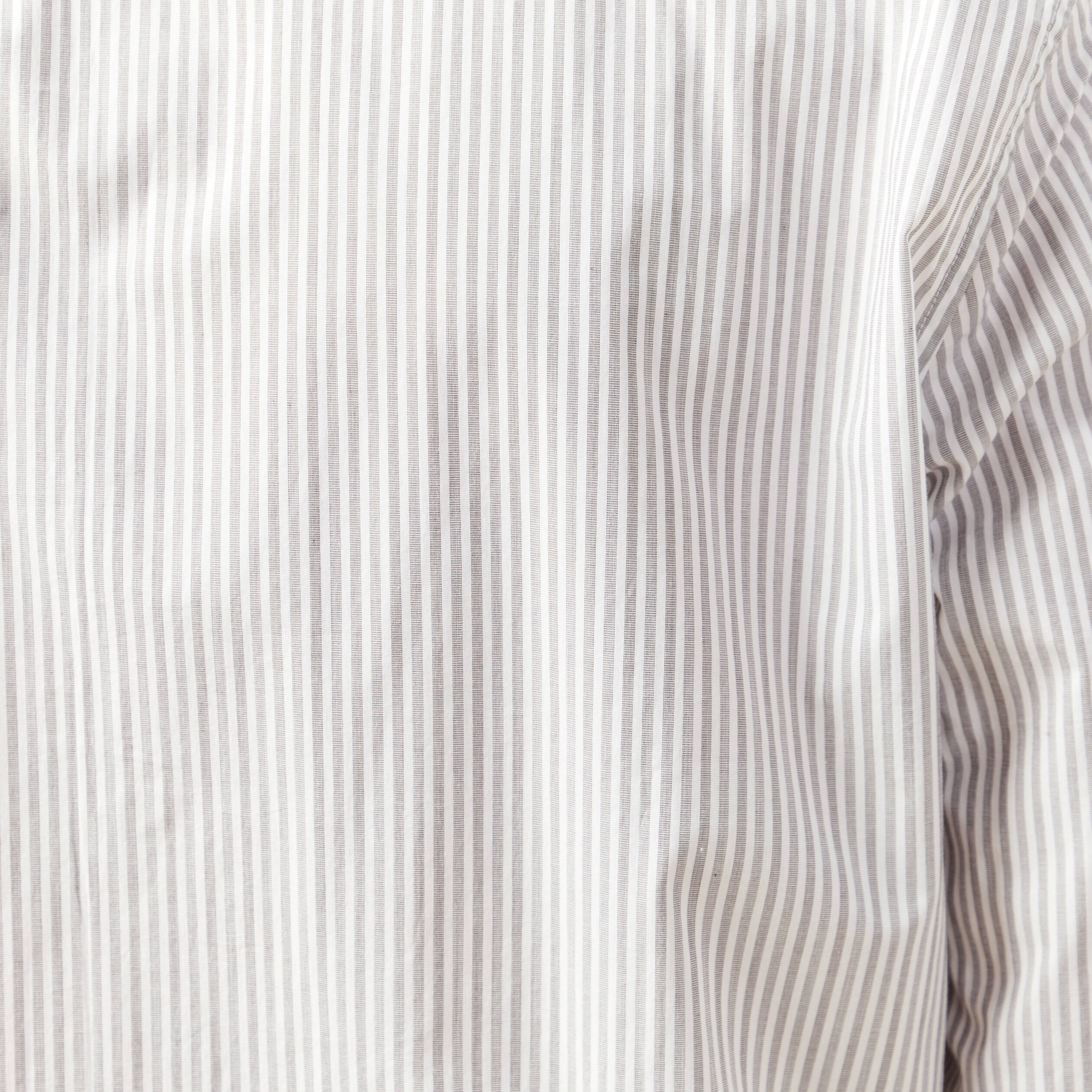 Chemise manches longues gris fonc&eacute; homme