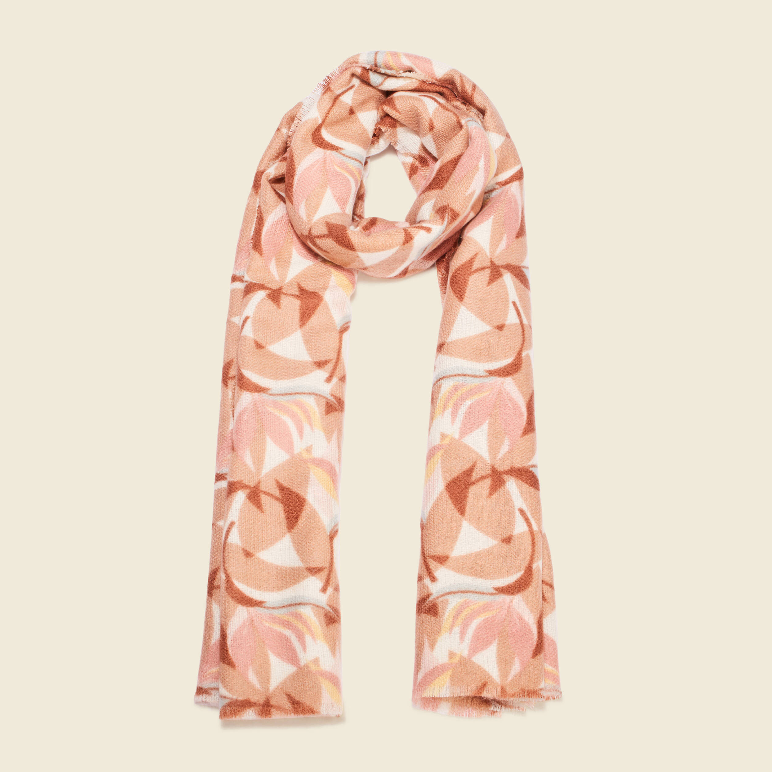 Écharpe beige femme