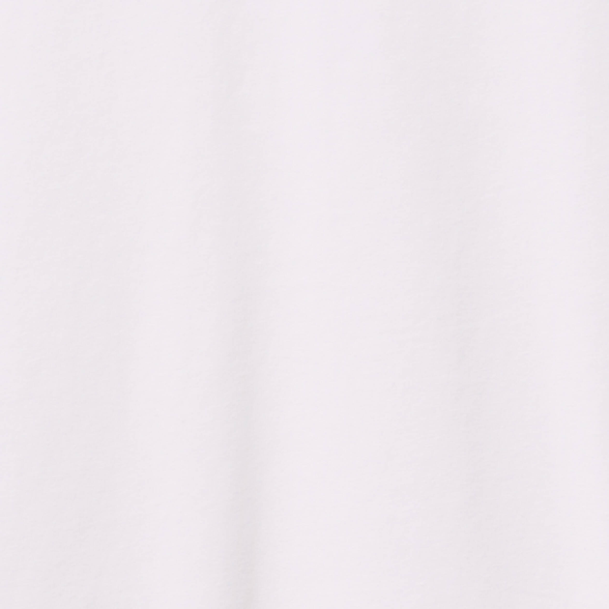 T-shirt ajust&eacute; col v manches courtes blanc homme