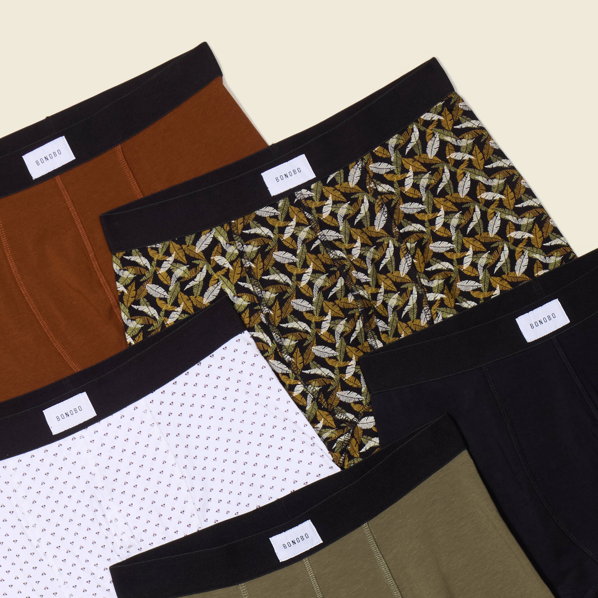 lot 5 boxers noir homme Lot 5 boxers noir homme