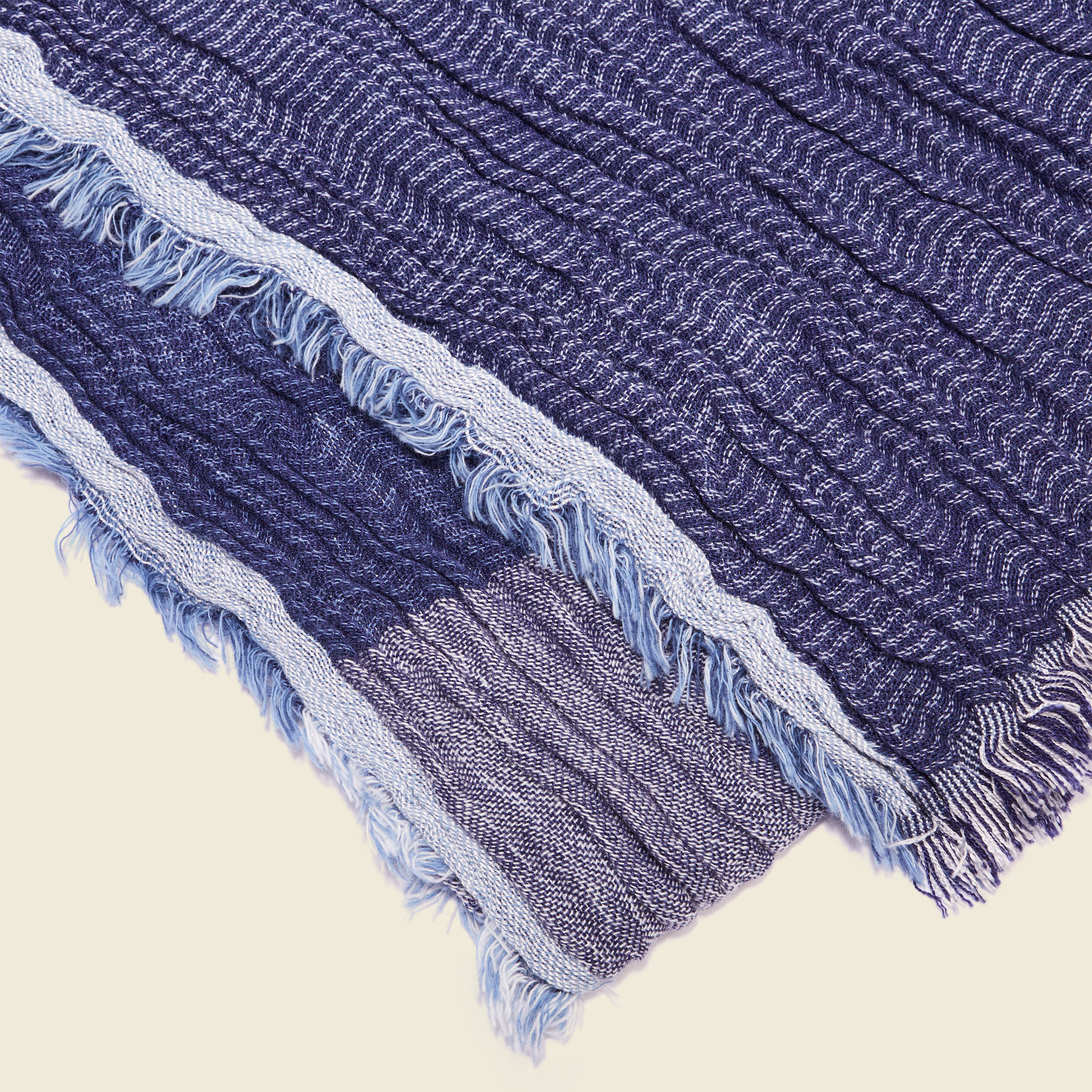 foulard froisse bleu marine homme Foulard froissé bleu marine homme