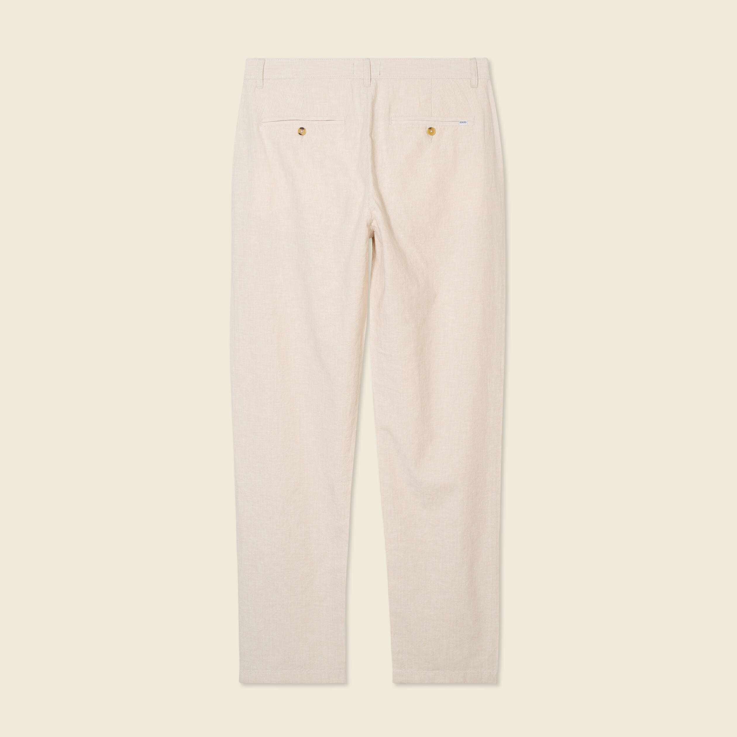 pantalon chino droit beige homme Pantalon chino droit beige homme