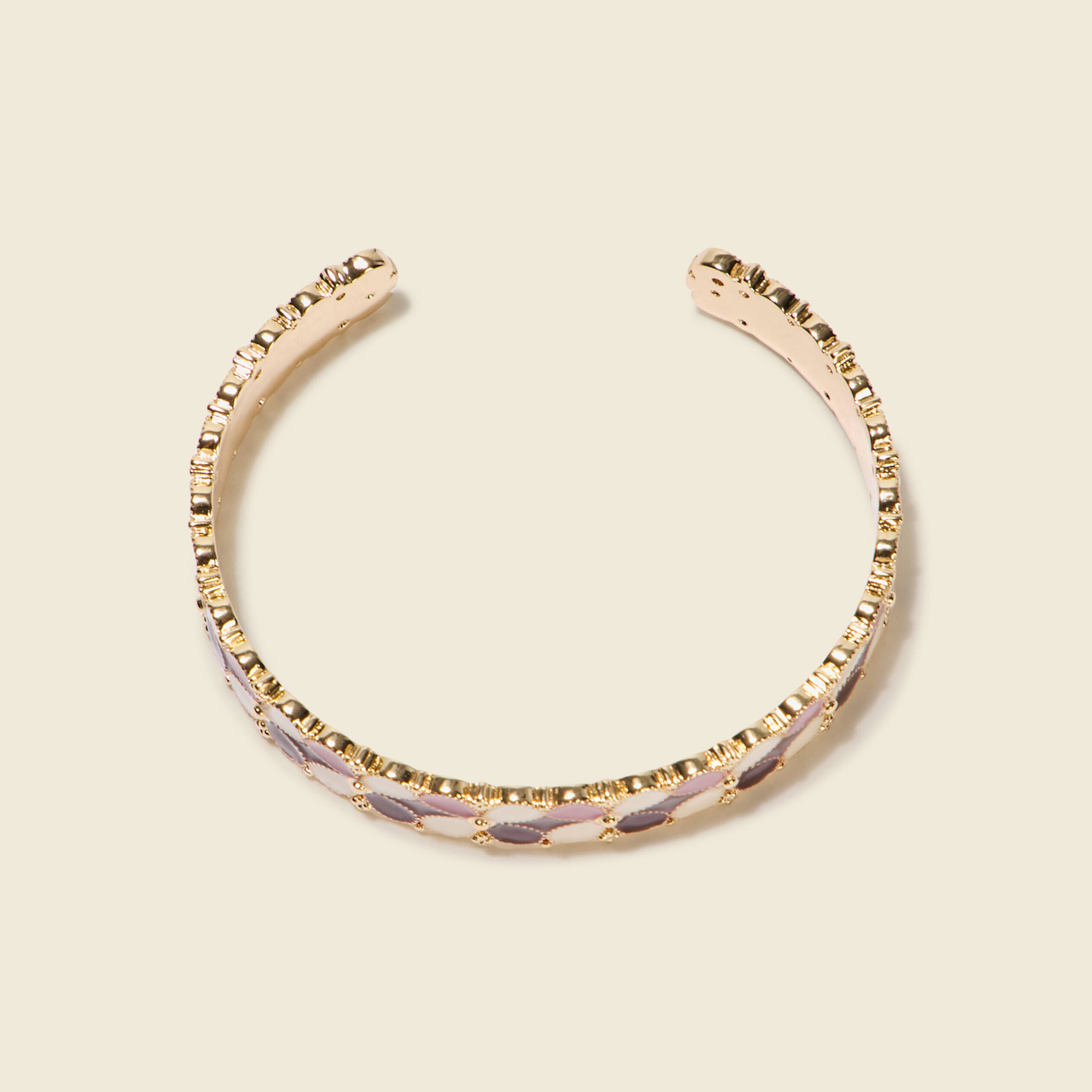 Braceletin vieux rose femme