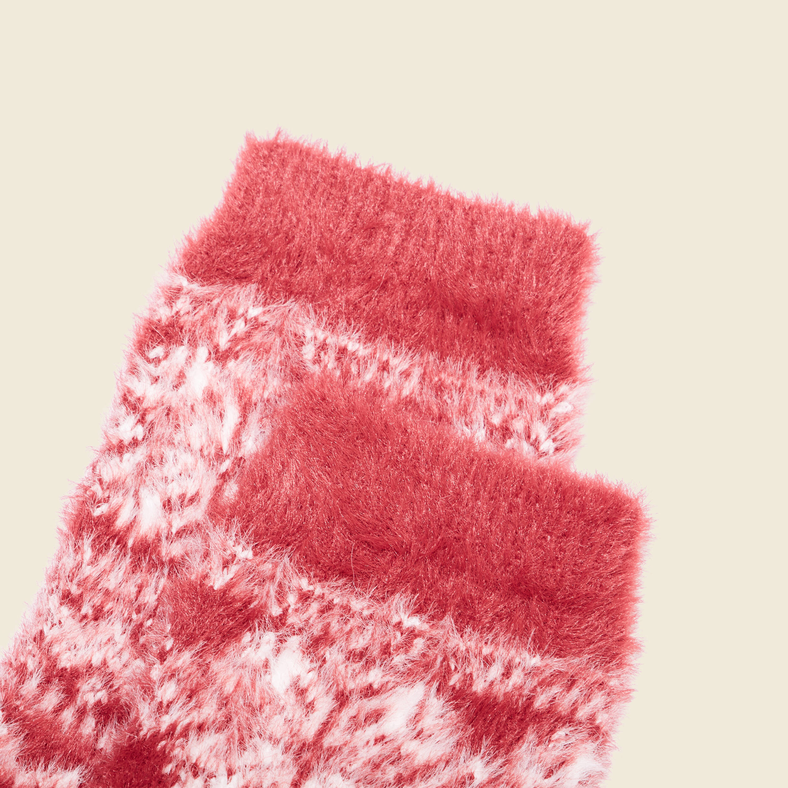 chaussettes dinterieur rouge fonce femme Chaussettes d'intérieur rouge foncé femme