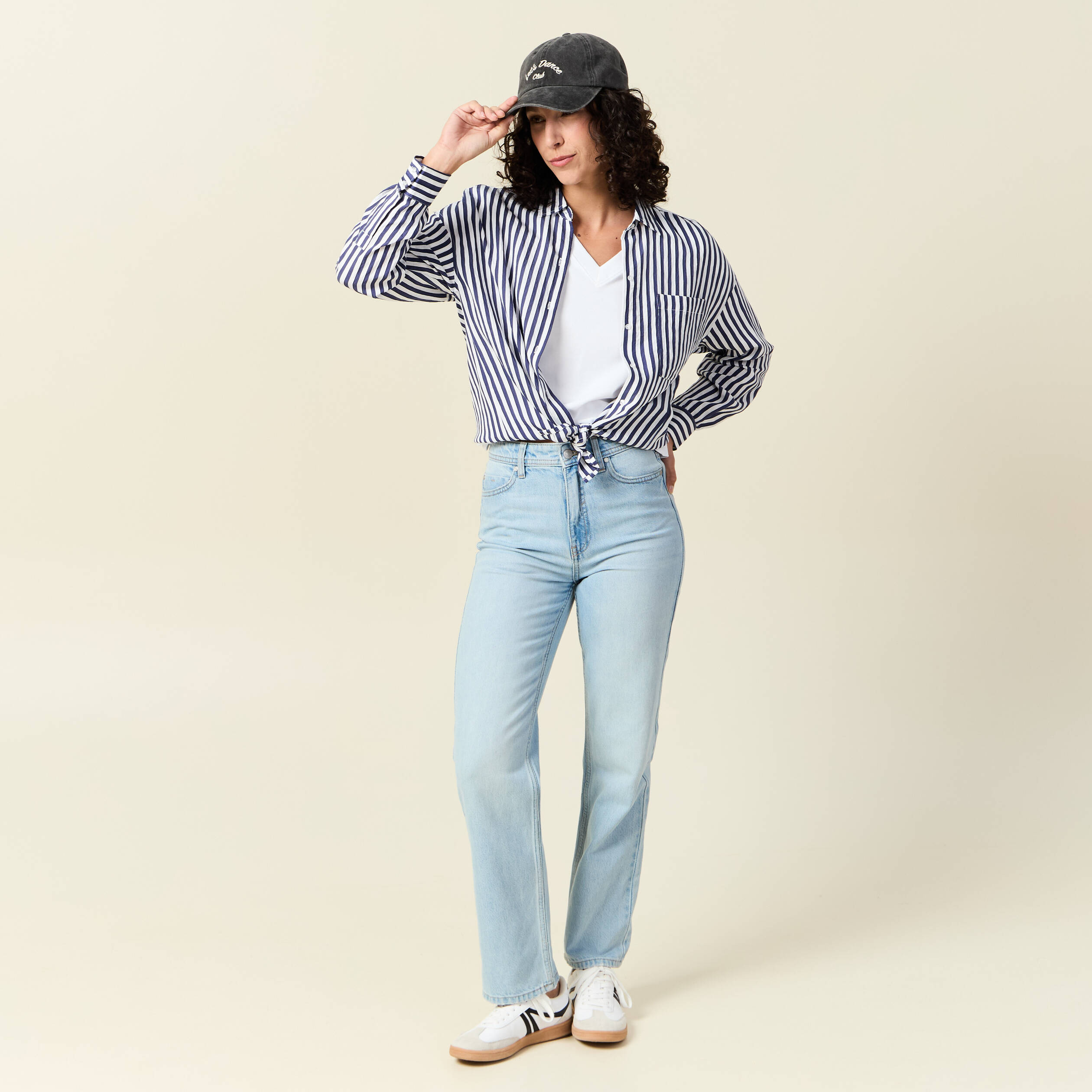 t shirt manches courtes blanc femme T-shirt manches courtes blanc femme